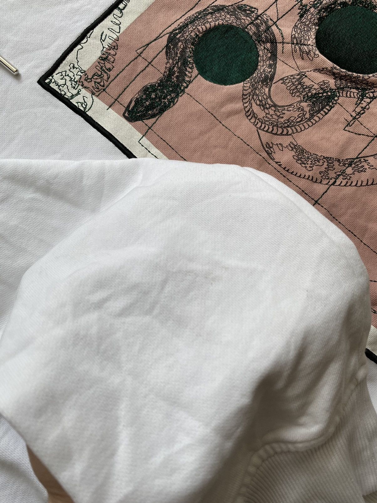 Designer × Just Cavalli × Roberto Cavalli Just Cavalli Hoodie White Size M Size US M / EU 48-50 / 2 - 5 Thumbnail