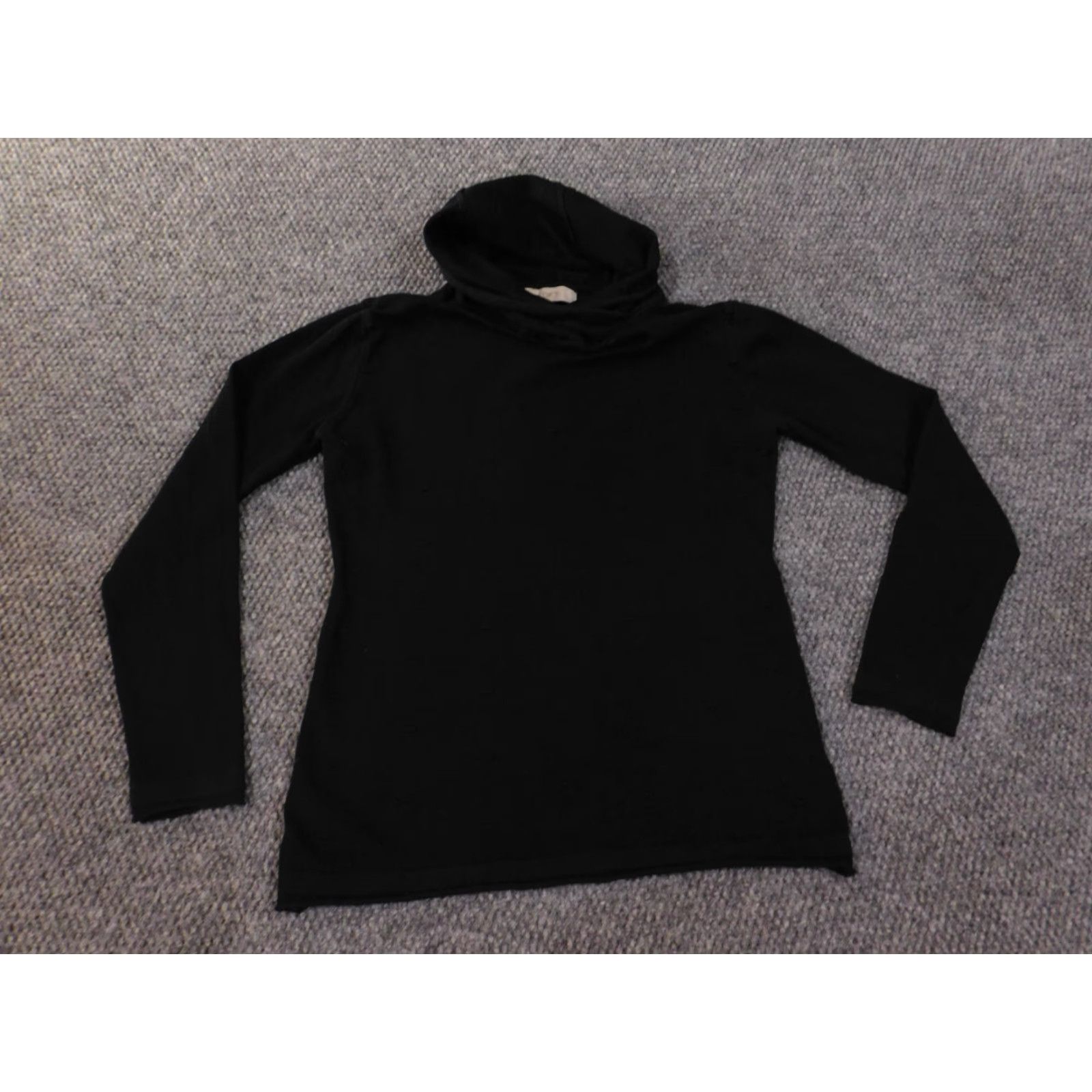 Loft LOFT Sweater Medium Black Geometric Womens Cowl Neck Pullover Wool Acrylic Regular Casual Modern Designer Size M / US 6-8 / IT 42-44 - 4 Thumbnail