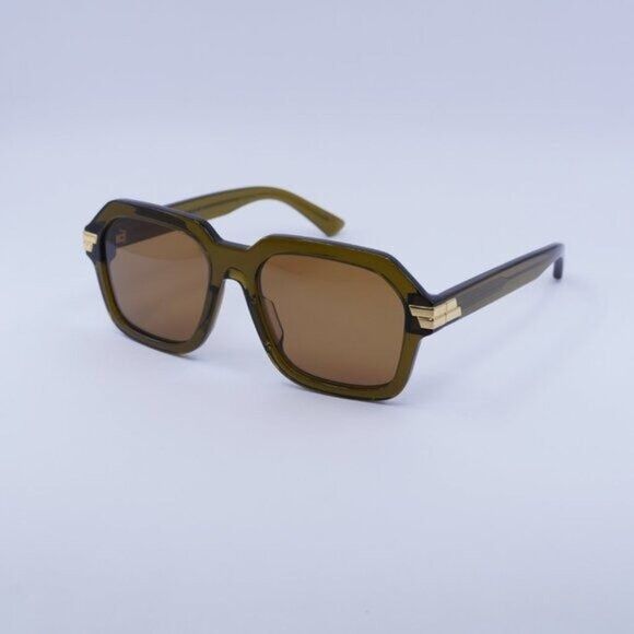 Bottega Veneta 🕶️ New Bottega Veneta BV1123S 004 Green/Brown Sunglasses Size ONE SIZE - 5 Thumbnail