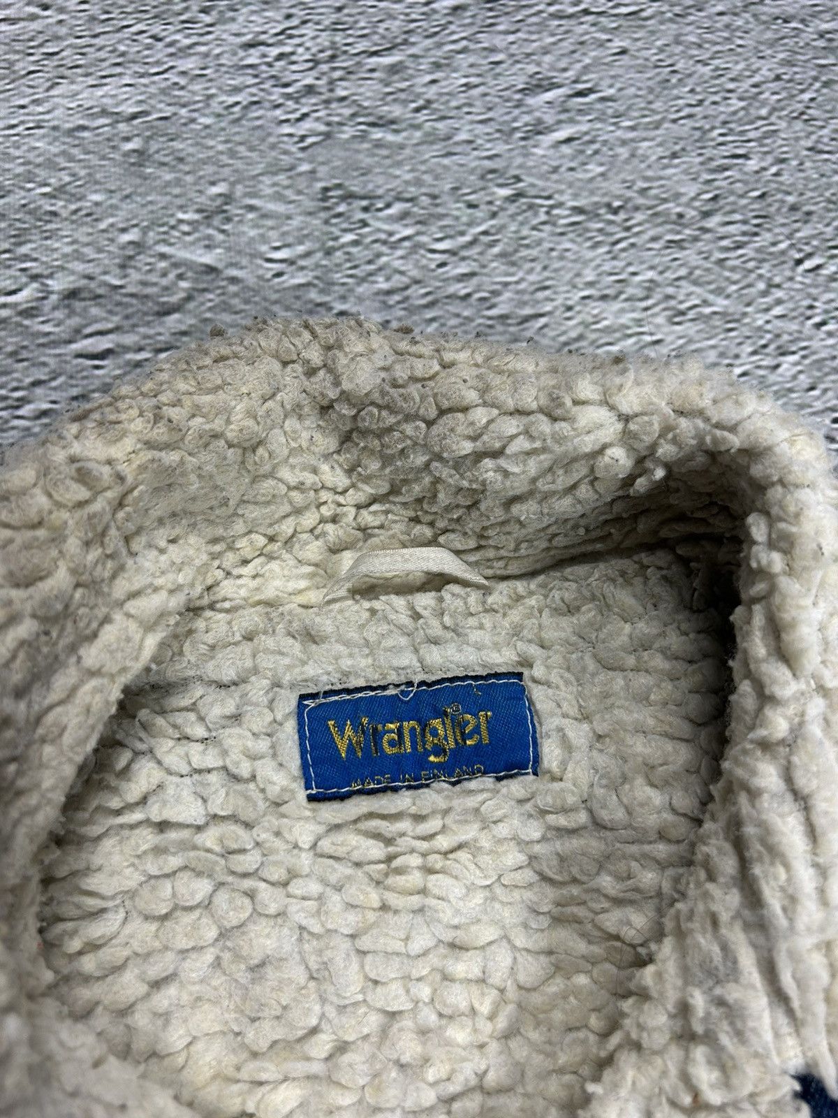 Wrangler 60's Wrangler Sherpa jacket denim vintage blue Size US L / EU 52-54 / 3 - 2 Thumbnail