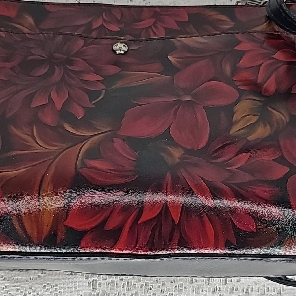Patricia Nash Patricia Nash Kirby East West leather EXCLUSIVE floral bag Size ONE SIZE - 6 Thumbnail