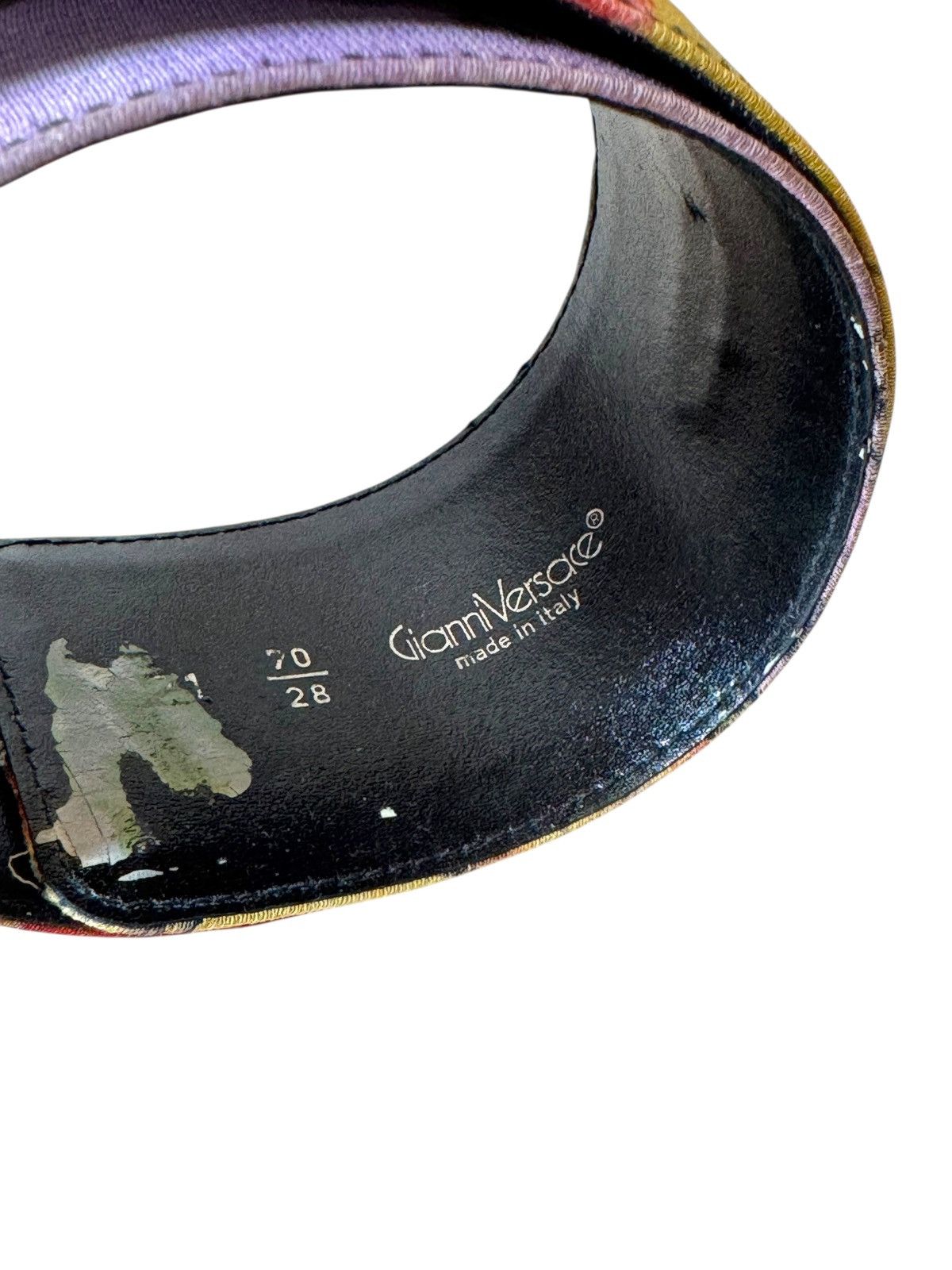 Versace Vintage Gianni Versace Pop Art Belt –M. Monroe & James Dean Size ONE SIZE - 4 Thumbnail