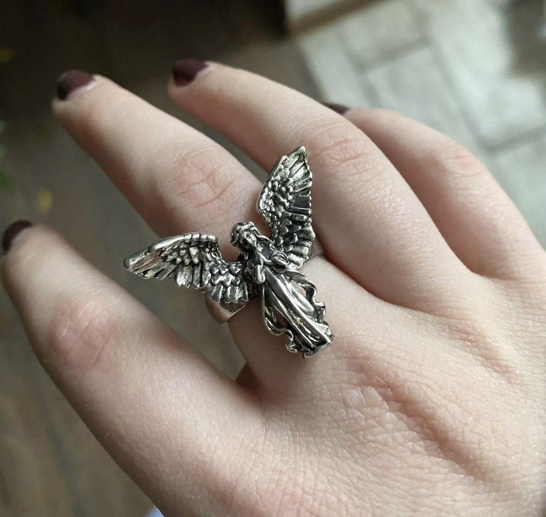 Jewelry Angel Ring Size ONE SIZE - 1 Thumbnail