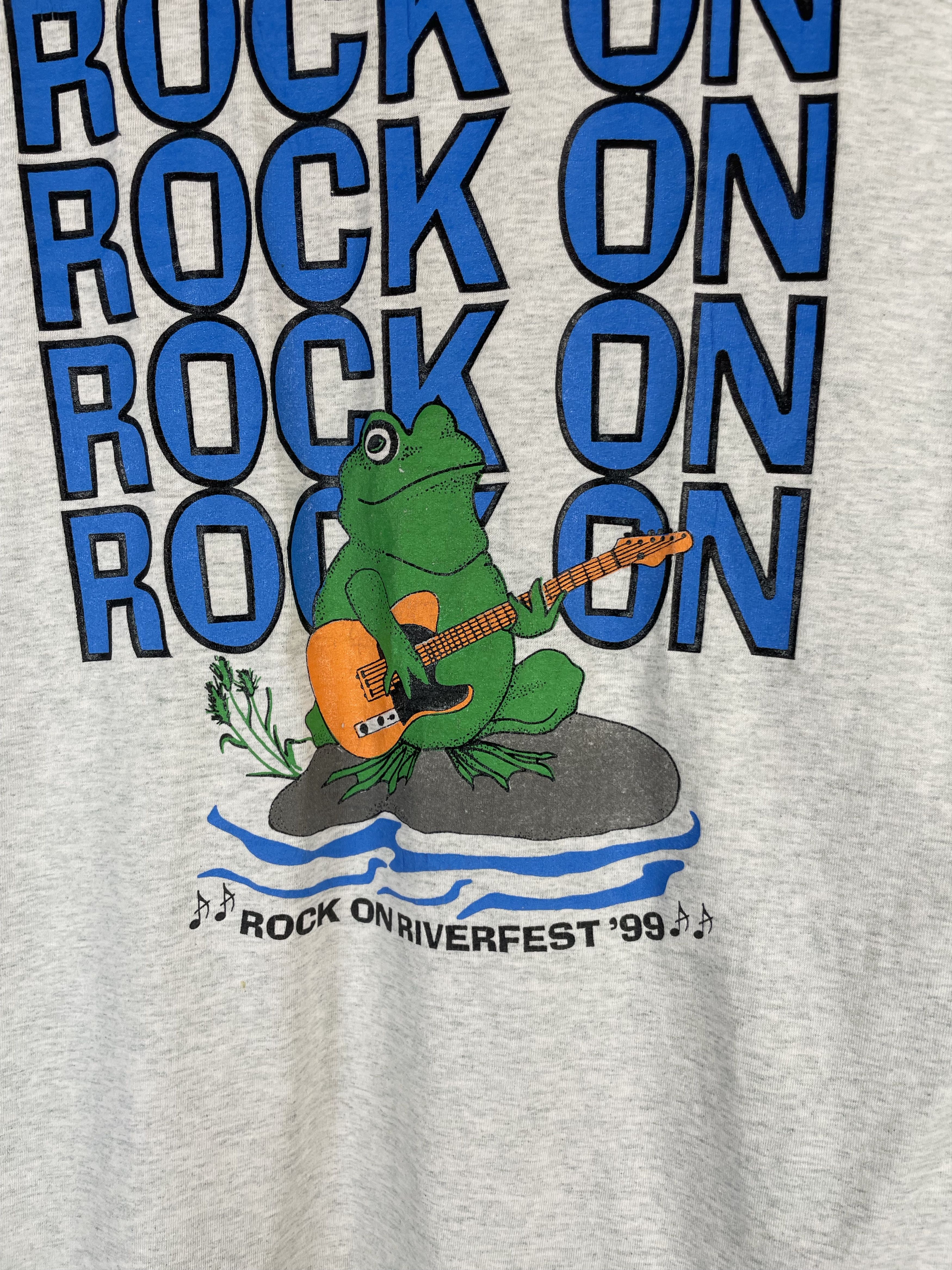 Band Tees VINTAGE ROCK ON 1999 TEE Size US XL / EU 56 / 4 - 4 Thumbnail