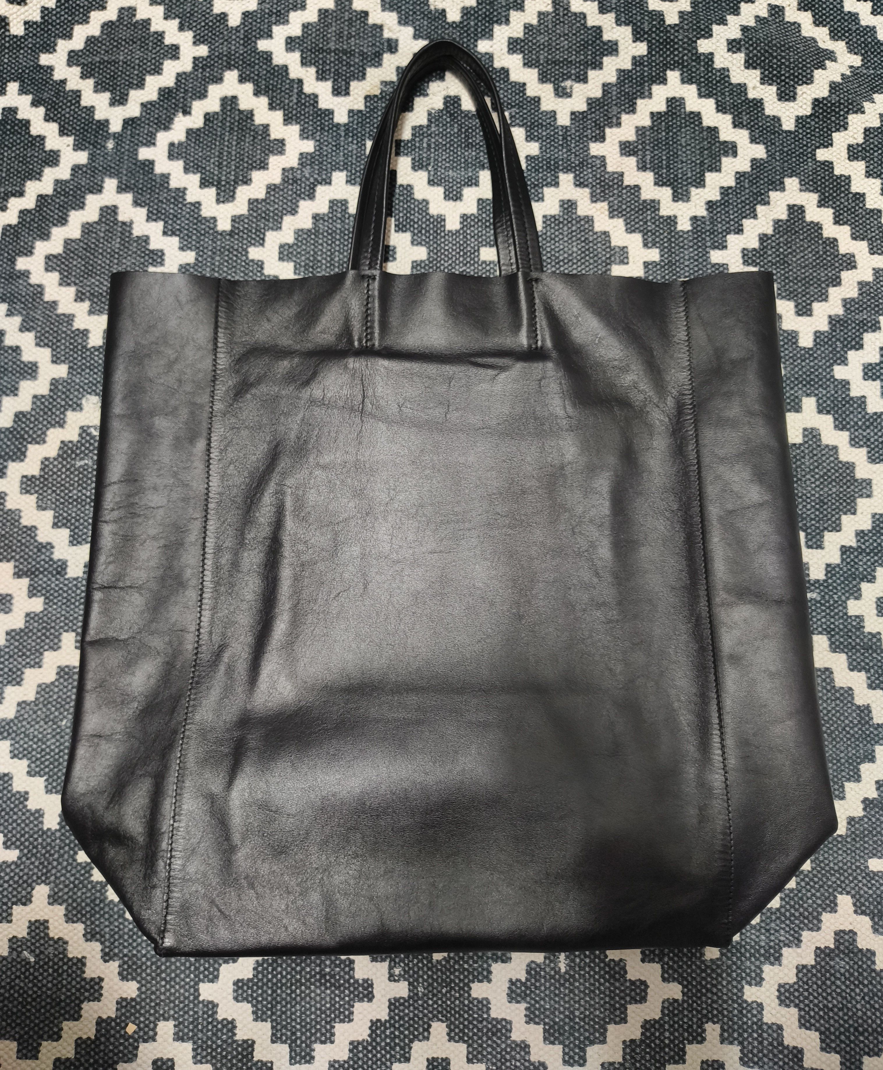 Celine Cabas medium tote navy blue Size ONE SIZE - 2 Thumbnail