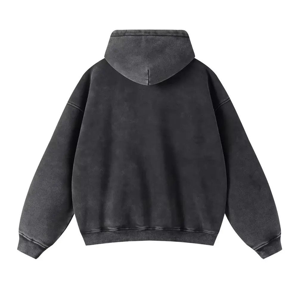 Japanese Brand × Vintage Faded Zippered Hoodie Size US M / EU 48-50 / 2 - 3 Thumbnail