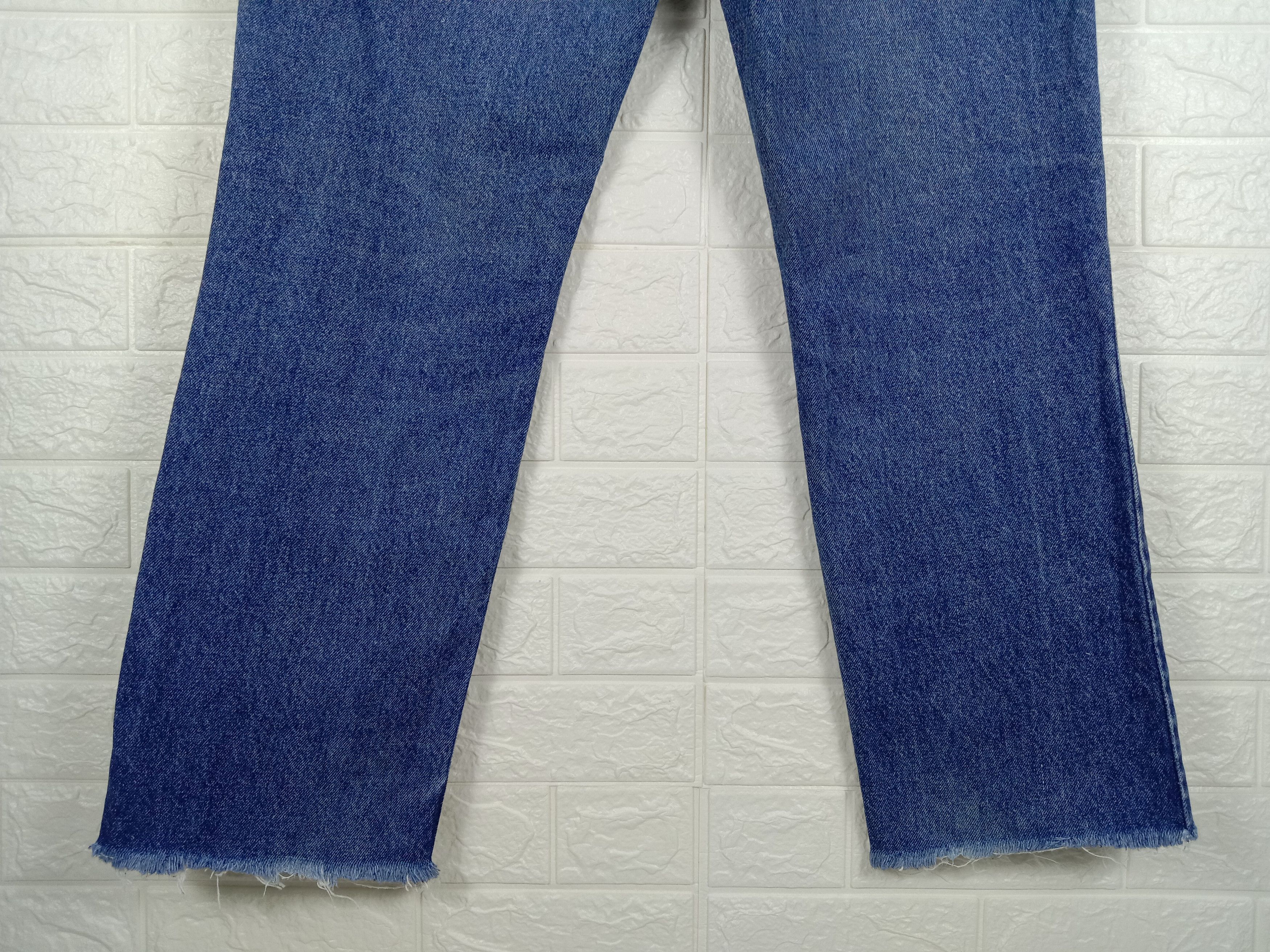 Levi's Vintage 90s Levi's 506 Orange Tab Jeans Blue Wash Denim Size 34" / US 12 / IT 48 - 8 Thumbnail