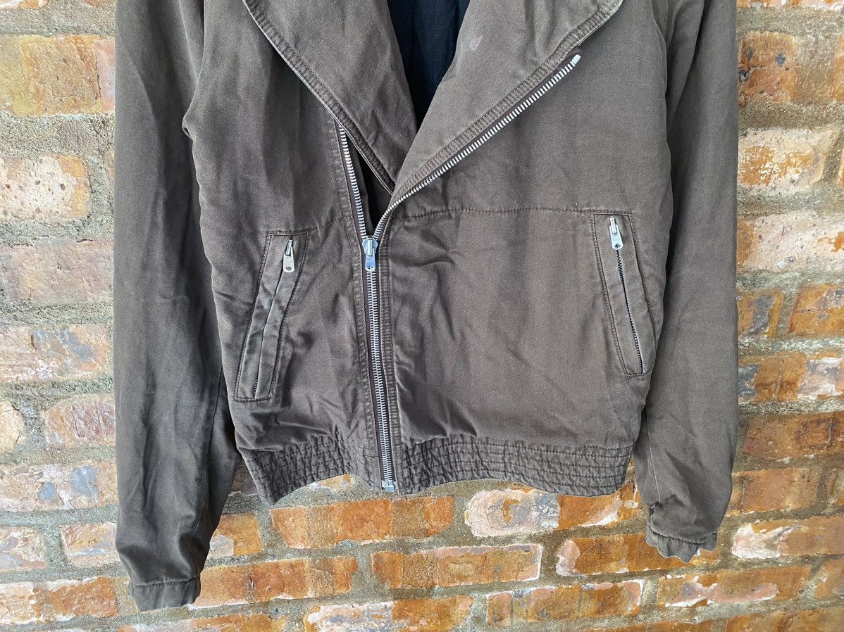 Maison Margiela AW2006 Asymmetrical Cafe racer Double collar Jacket Size US S / EU 44-46 / 1 - 4 Thumbnail