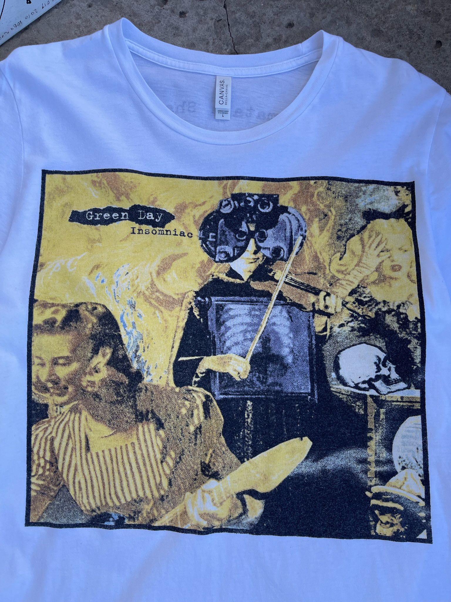 Band Tees Green Day Insomniac Size US L / EU 52-54 / 3 - 3 Thumbnail