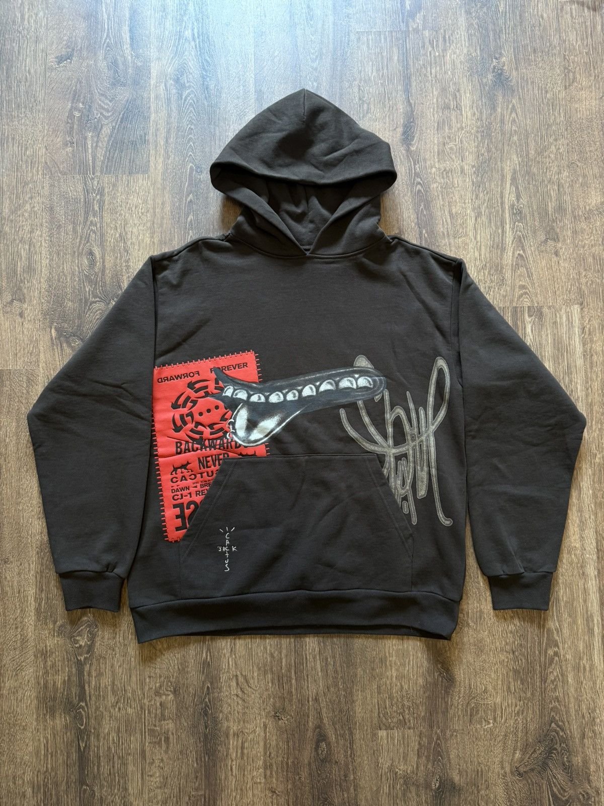 Travis Scott Travis Scott Grin Hoodie Brown Large Size US L / EU 52-54 / 3 - 1 Thumbnail