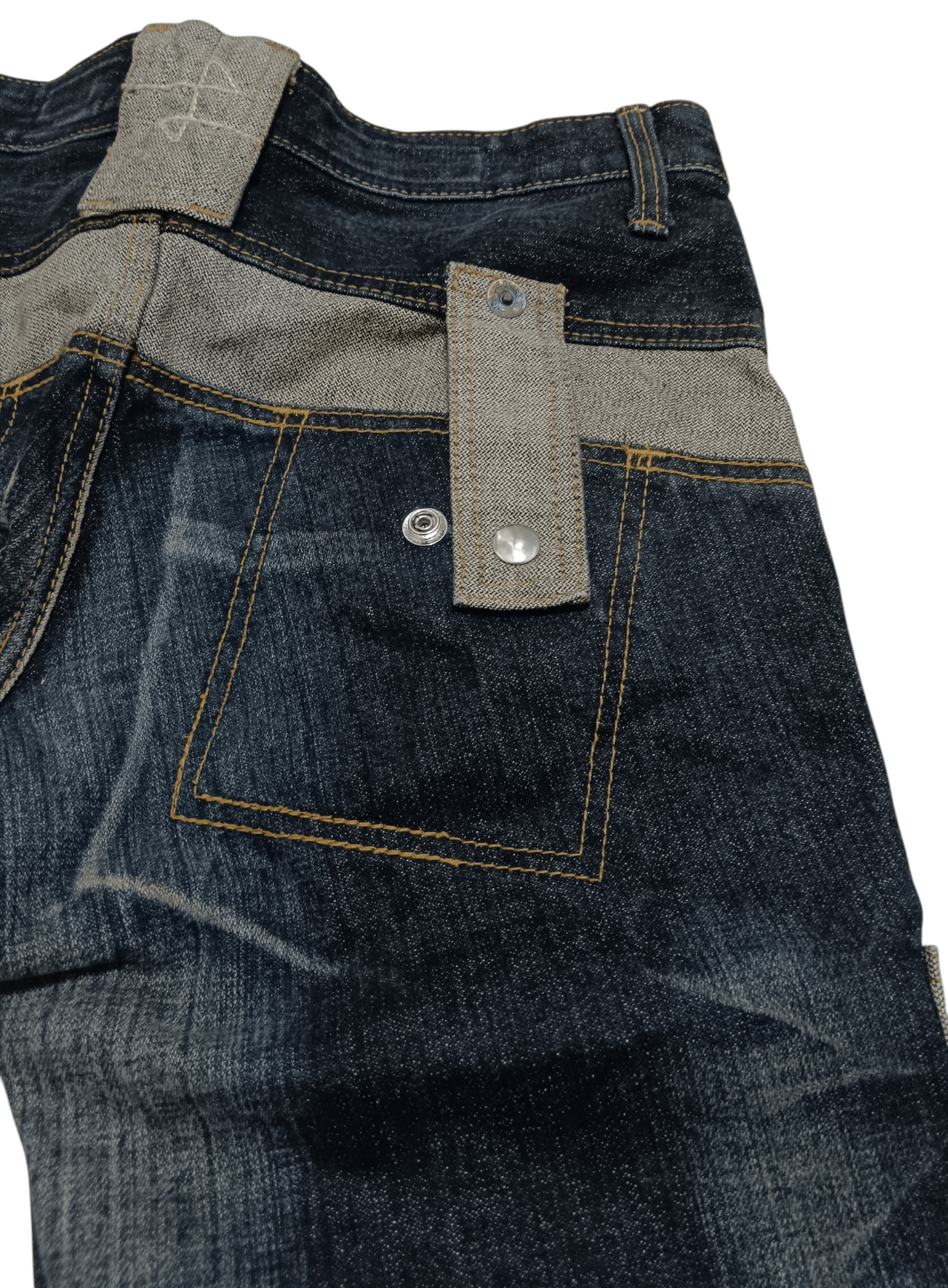 Japanese Brand × Seditionaries JEANS DE ART MULTIPOCKETS KAPITAL LIKE BAGGY JEANS Size US 34 / EU 50 - 6 Thumbnail