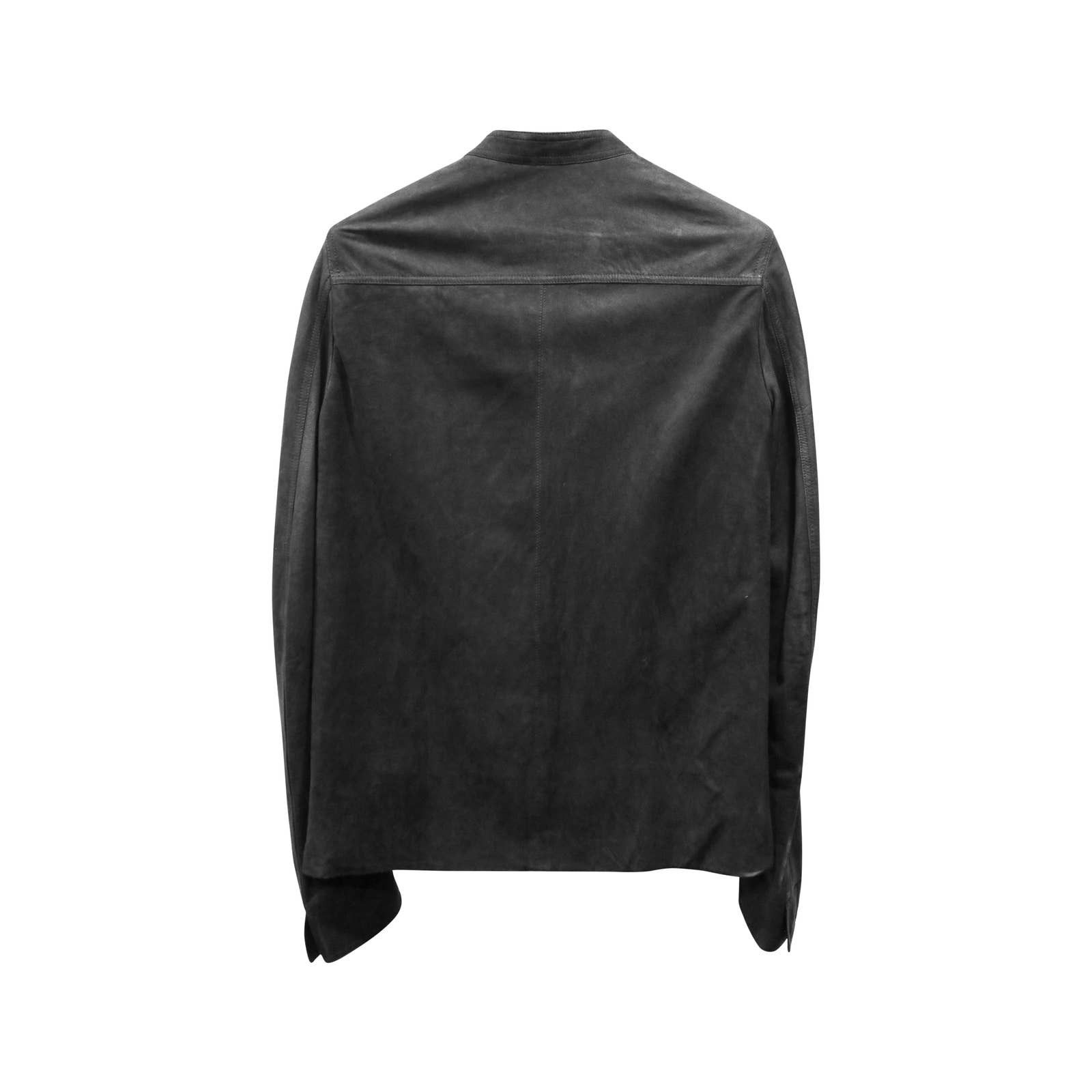 Rick Owens 🔴 Rick Owens Mollino Lambskin Suede Jacket Size US M / EU 48-50 / 2 - 3 Thumbnail