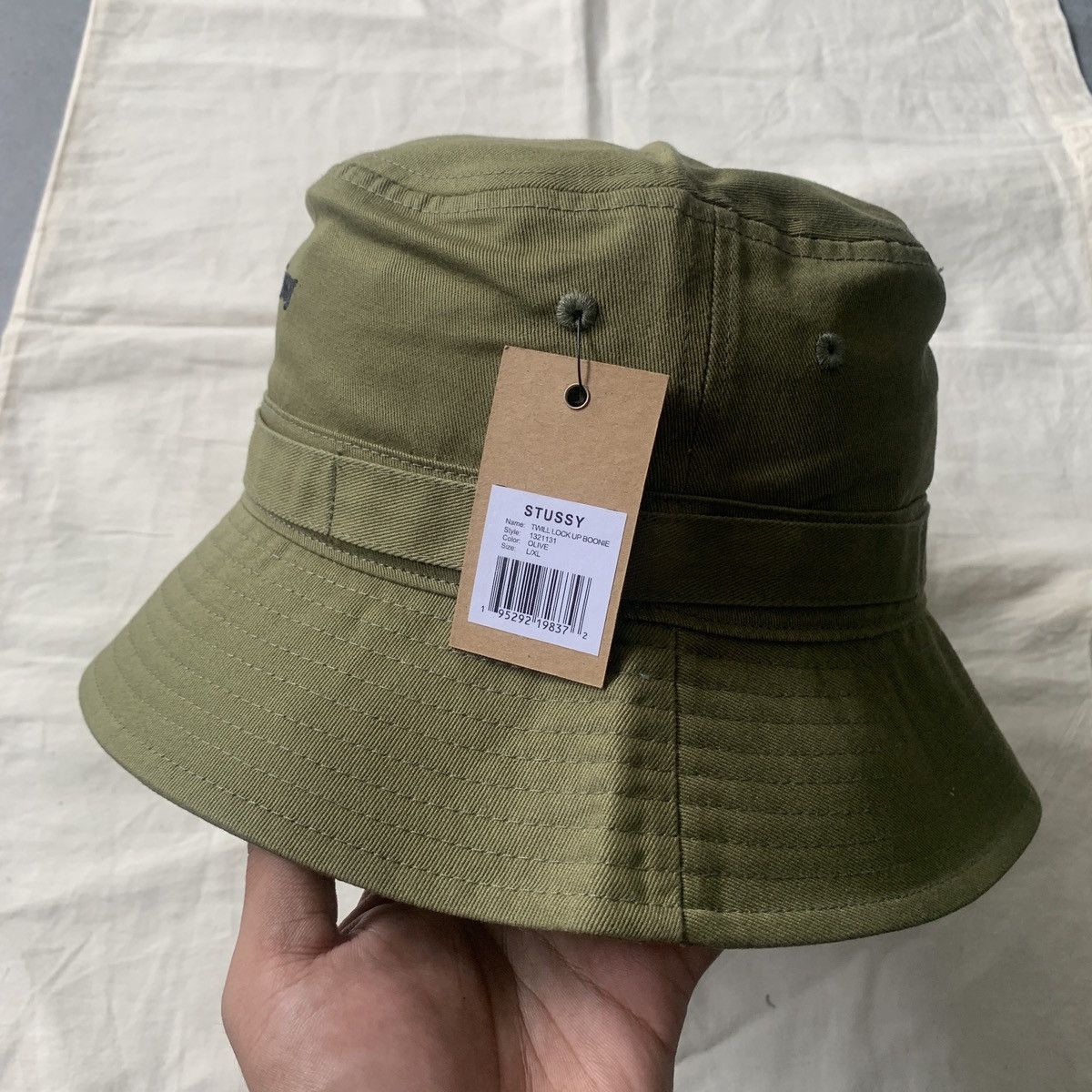 Stussy Stussy twill lock up bucket hat Size ONE SIZE - 3 Thumbnail