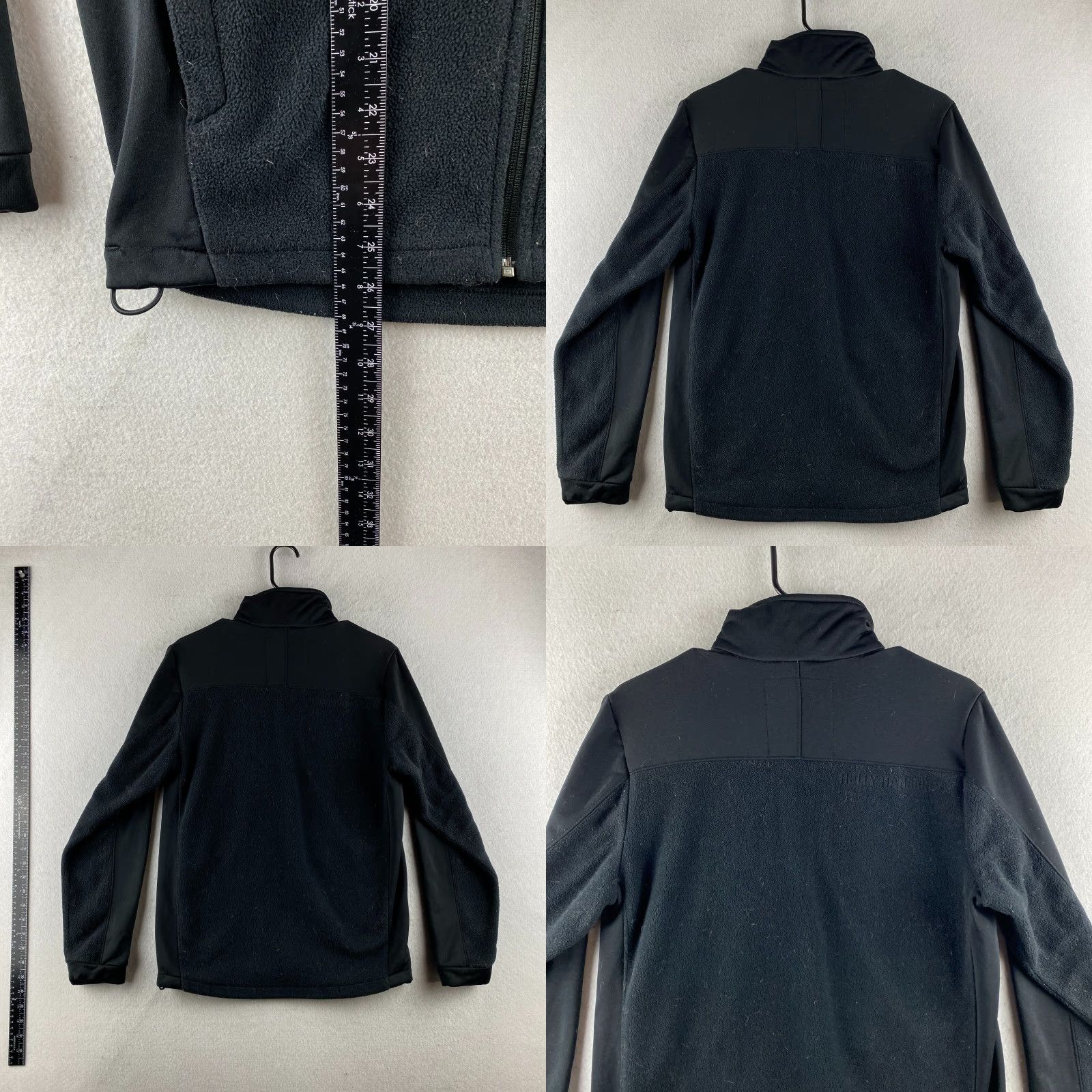 Helly Hansen Helly Hansen Sweater Mens Small S Black Full Zip Fleece Long Sleeve Zip Pockets Size US S / EU 44-46 / 1 - 9 Thumbnail