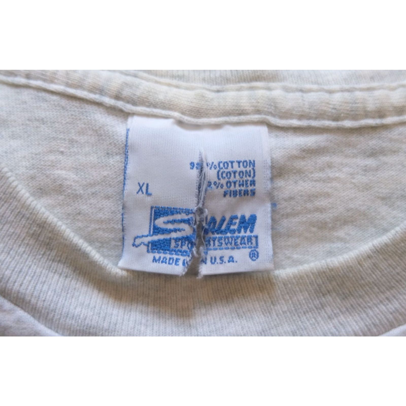 Salem Sportswear VINTAGE SAN DIEGO CALIFORNIA 90s GRAPHIC SALEM USA MADE SAILING COTTON T SHIRT XL Mens Gray Crew Neck Short Sleeve T-Shirt Size US XL / EU 56 / 4 - 7 Thumbnail