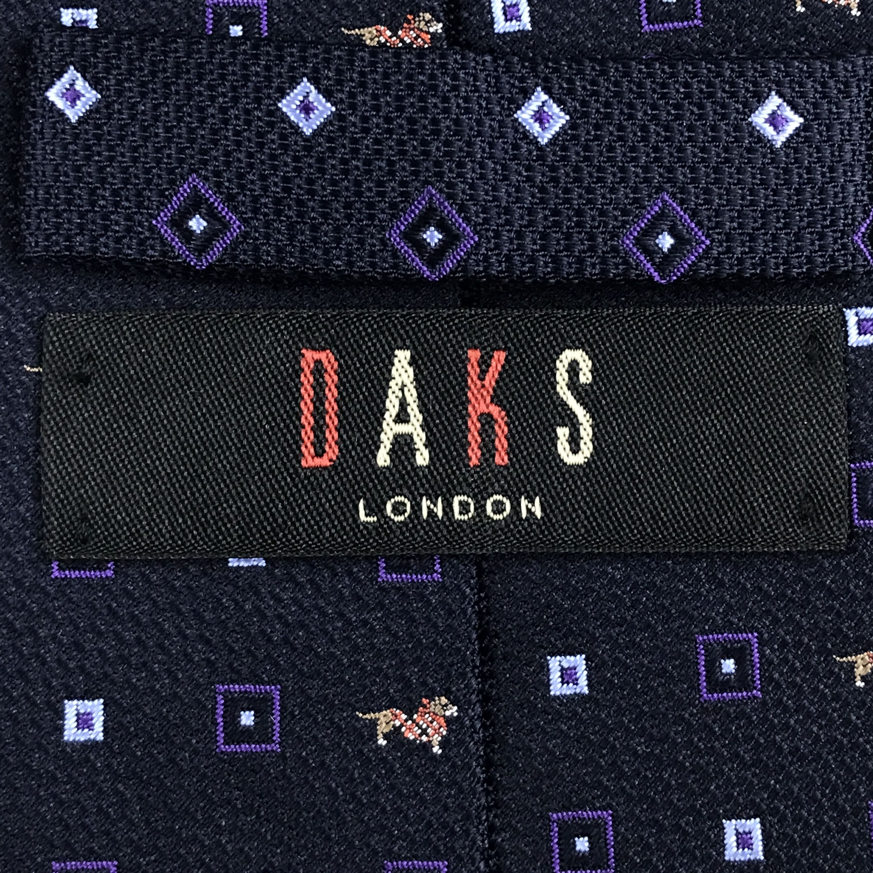 DAKS × Designer × Vintage Vintage DAKS Silk Necktie Size ONE SIZE - 8 Thumbnail