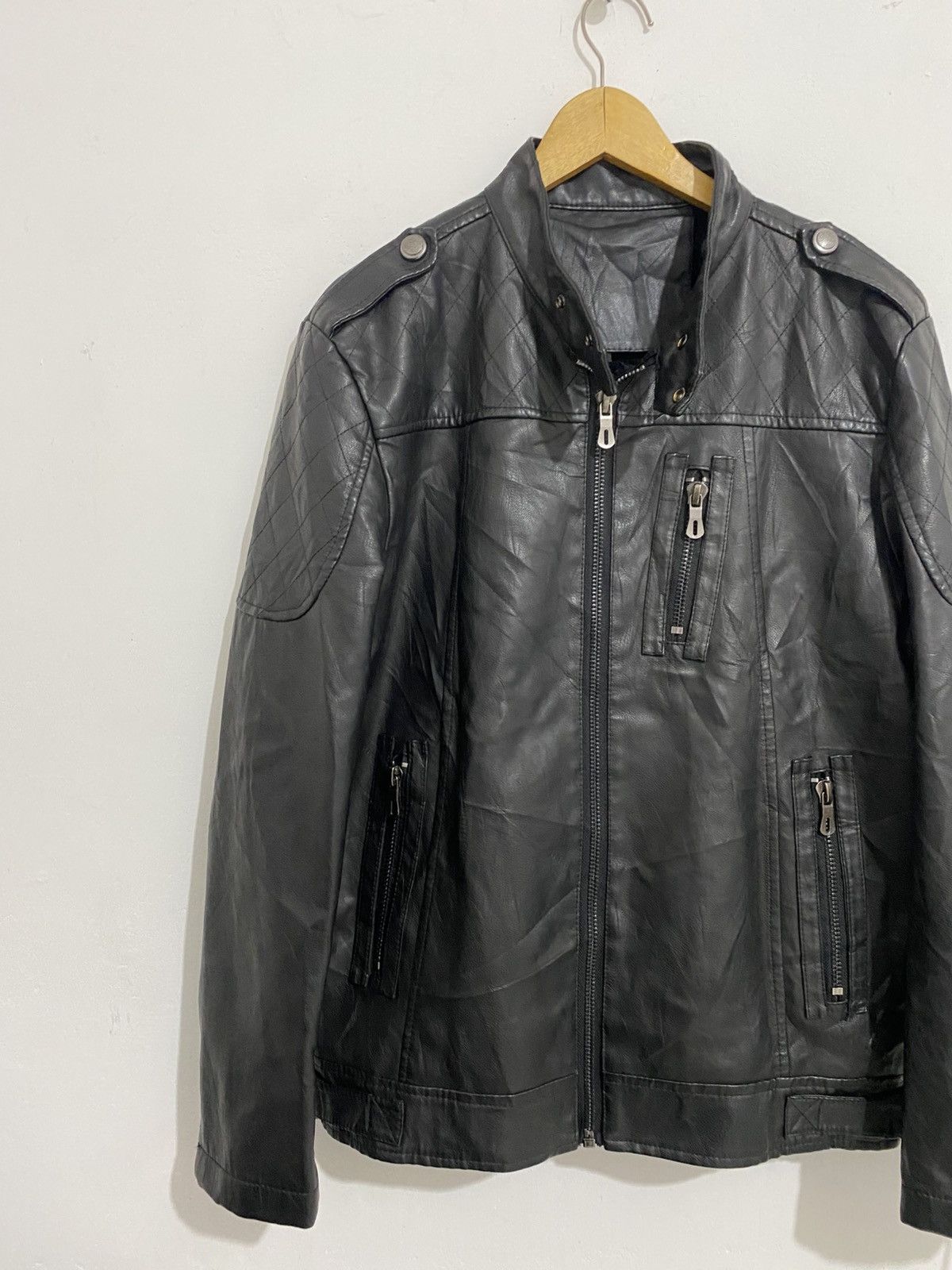 Ekam SchadrrowKnhor Leather Biker Jacket Lgb Size US L / EU 52-54 / 3 - 2 Thumbnail