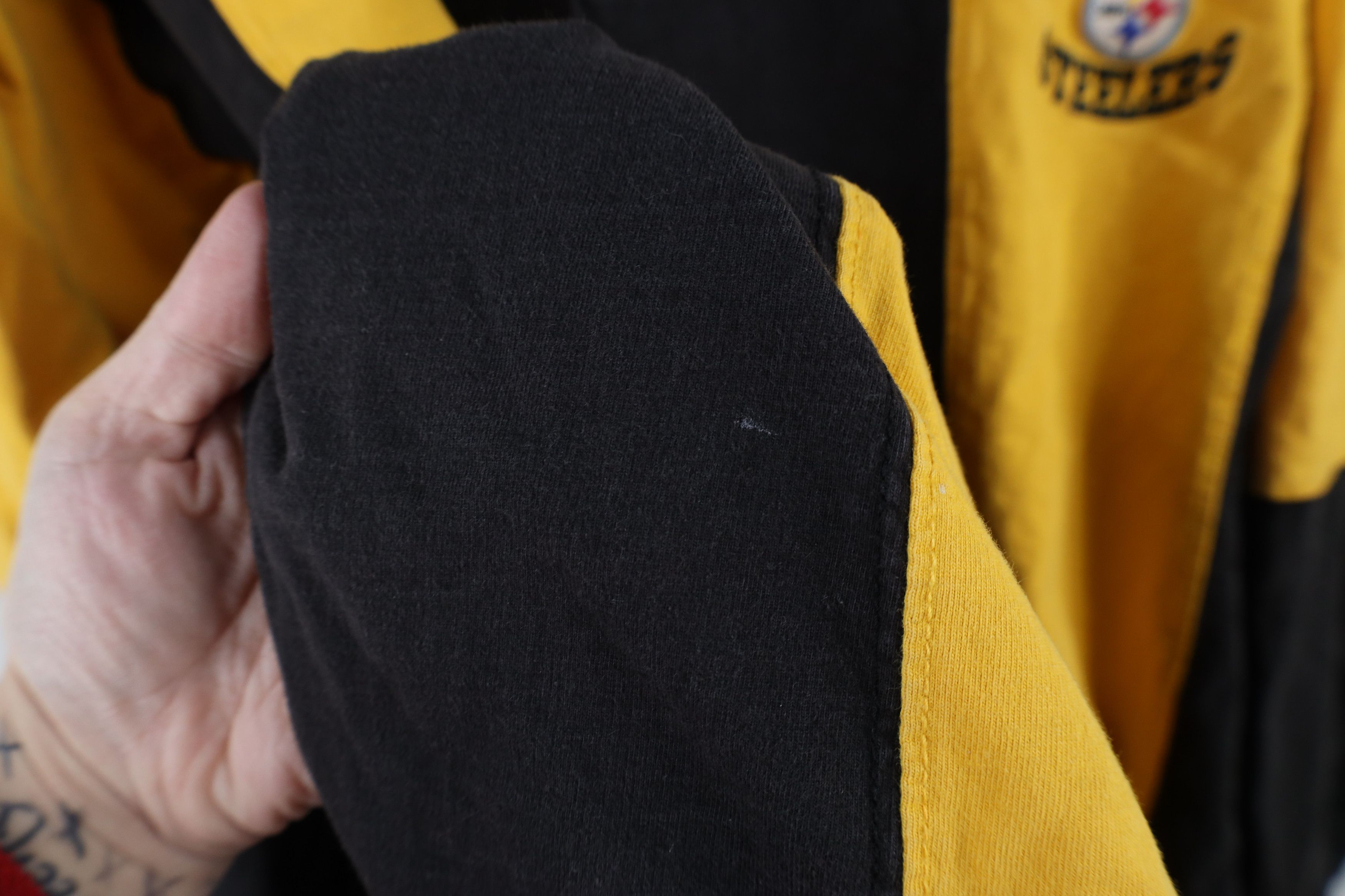 Vintage Vintage 90s Pittsburgh Steelers Football Long Sleeve Polo Size US XL / EU 56 / 4 - 7 Thumbnail