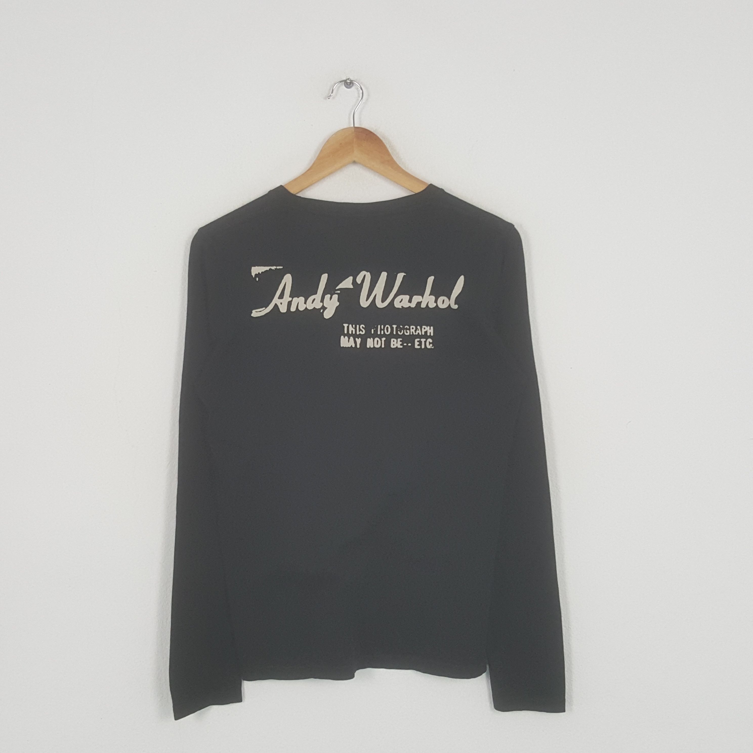 Andy Warhol × Hysteric Glamour × Vintage Vintage Andy Warhol by Hysteric Glamour Skull Tshirt Size US S / EU 44-46 / 1 - 3 Thumbnail
