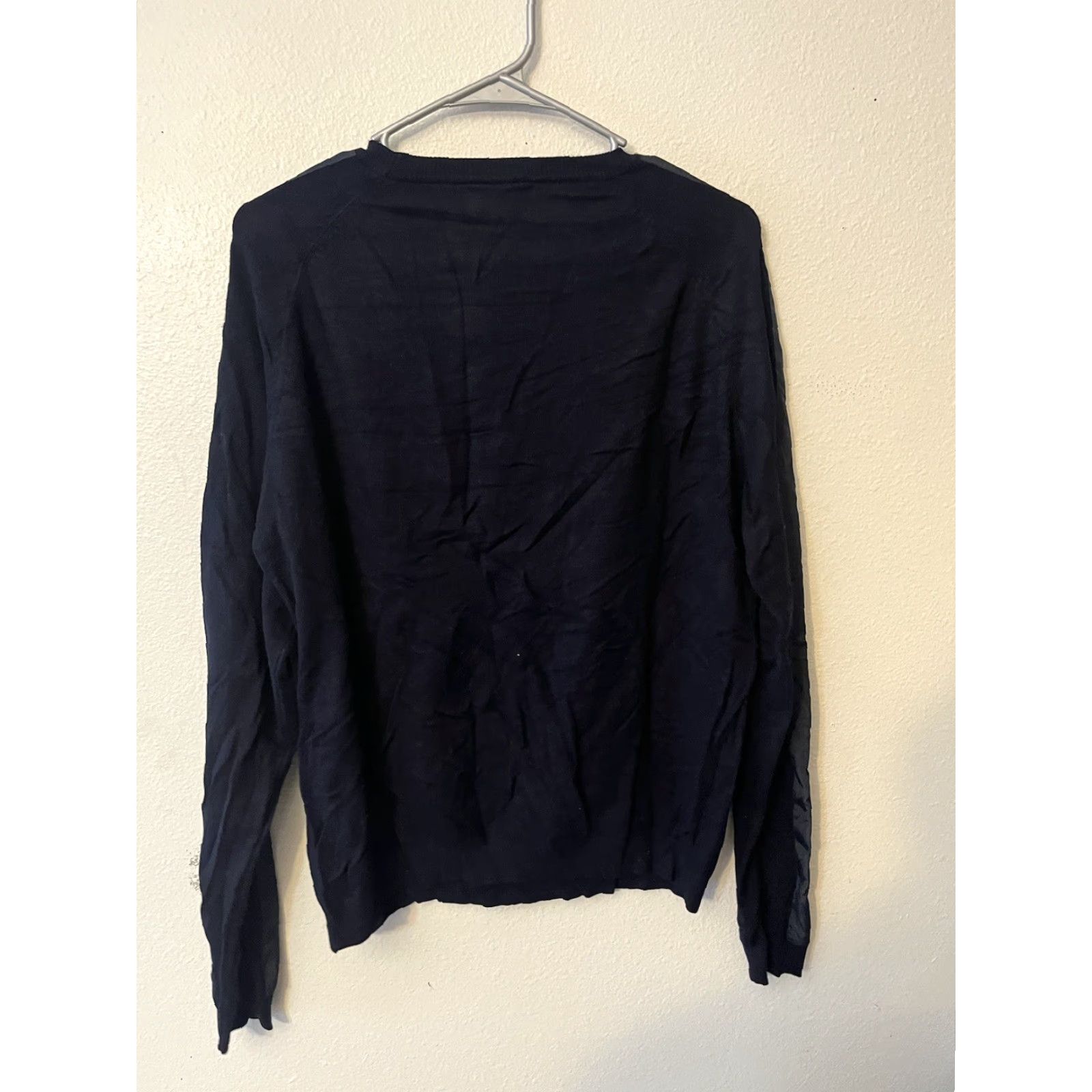 Zara ZARA Men’s Size Large Black Crewneck Sweatshirt Size US L / EU 52-54 / 3 - 2 Thumbnail