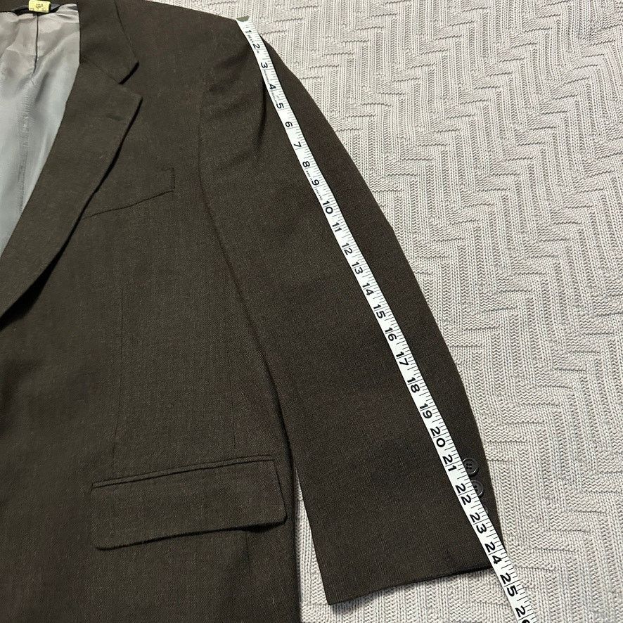 Brooks Brothers Brooks Brothers brown gray two button blazer size 46R Size 46R - 8 Thumbnail