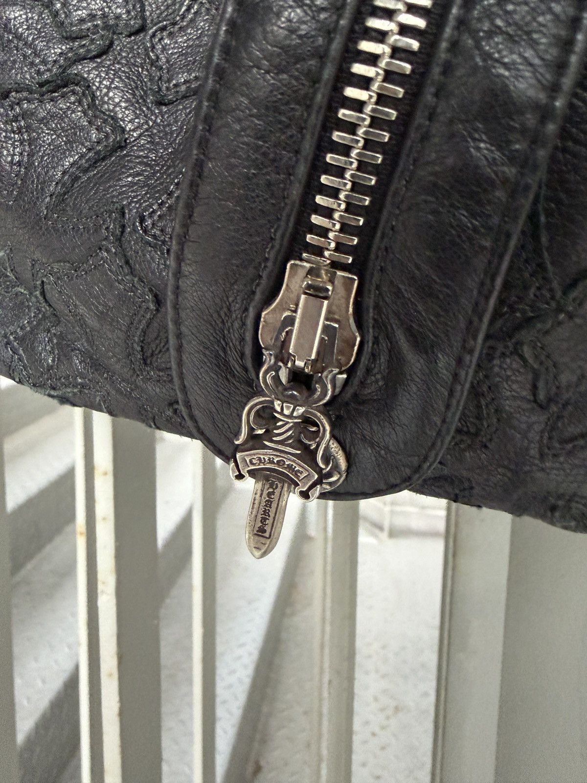 Chrome Hearts Chrome Hearts Nylon & Leather Cross Patch Duffel Bag Size ONE SIZE - 6 Thumbnail