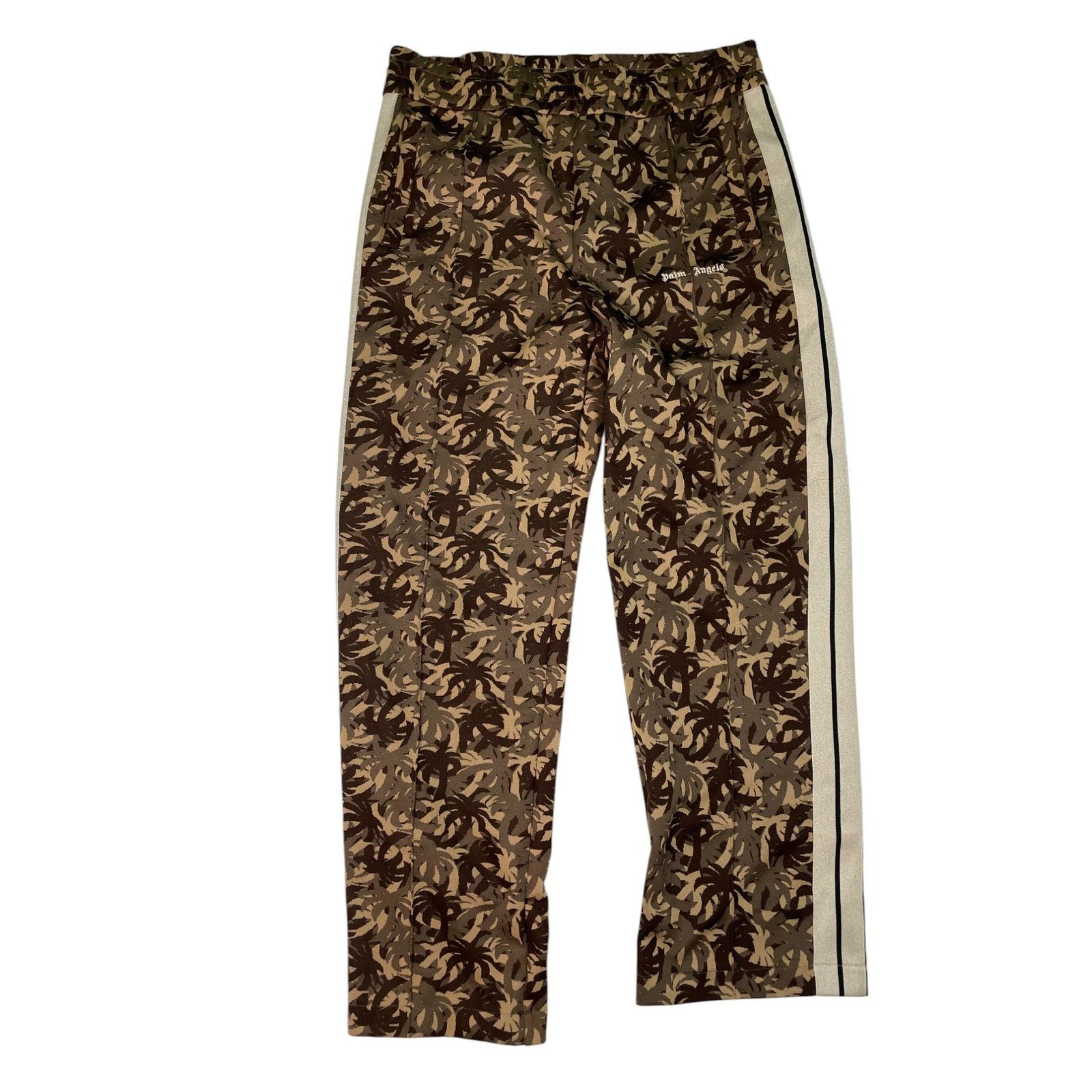 Palm Angels Palm Angels Brown Palm Tree Track Pants Size 38" / US 16 / IT 52 - 1 Thumbnail