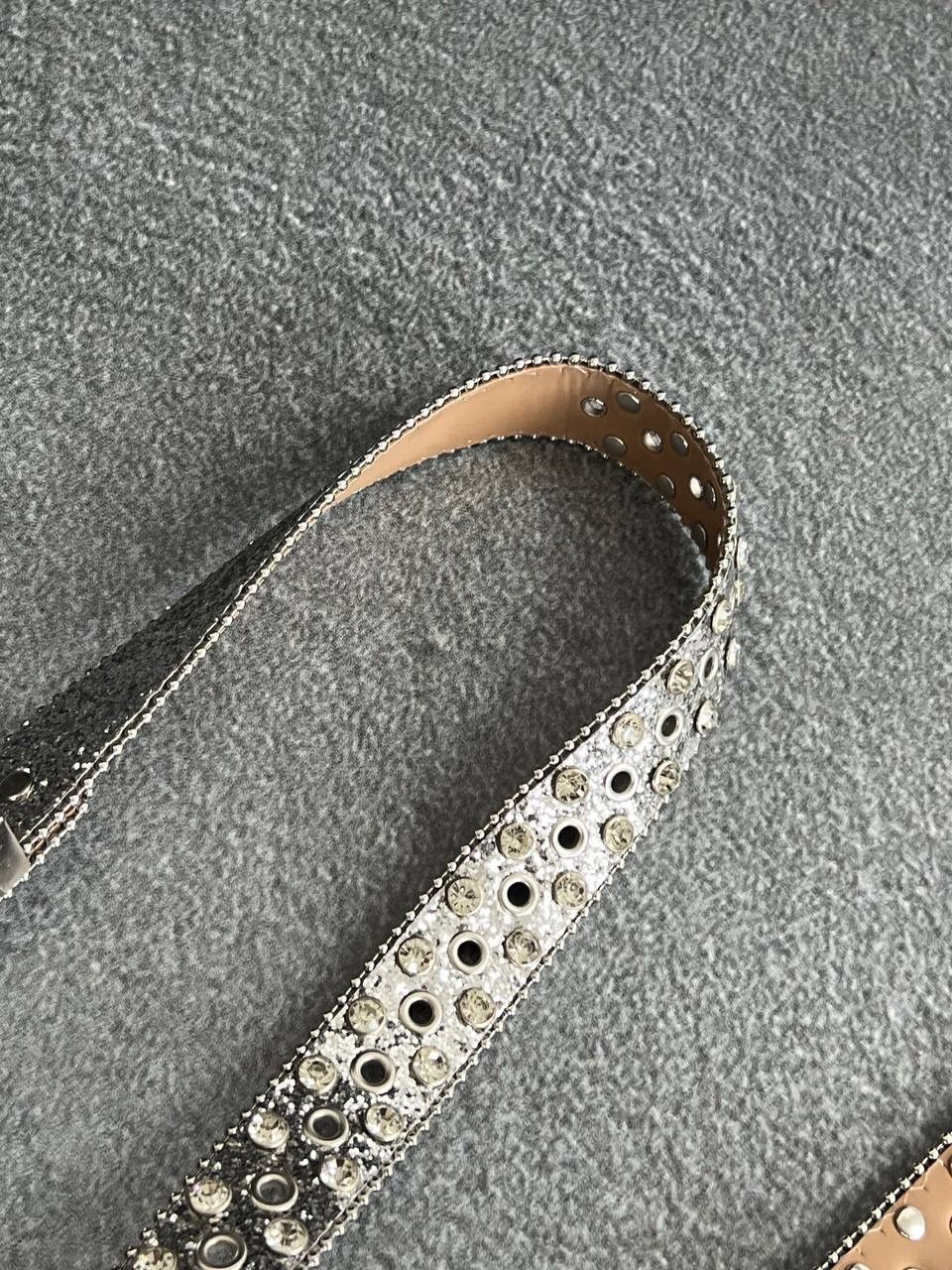 B.B. Simon Y2K Bb Simons Style Y2K Rhinestones Glam Belt Size ONE SIZE - 3 Thumbnail
