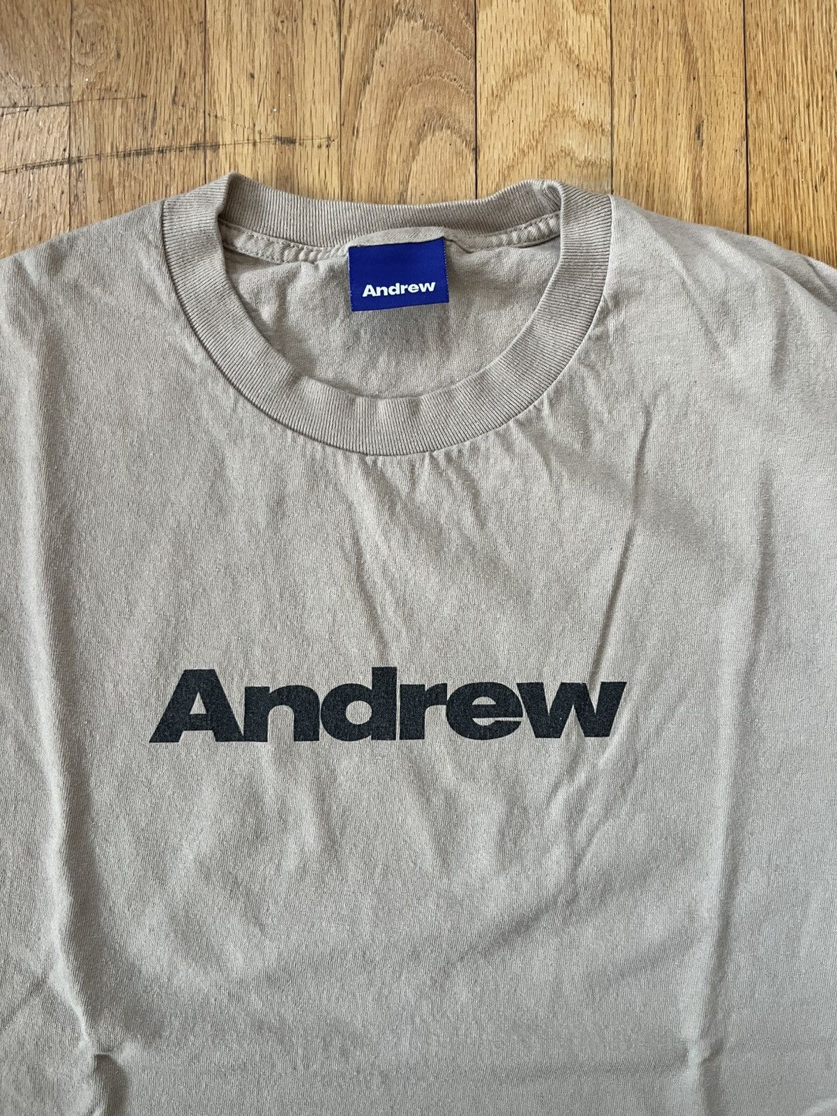 Andrew Andrew Logo Tee Size US L / EU 52-54 / 3 - 2 Thumbnail