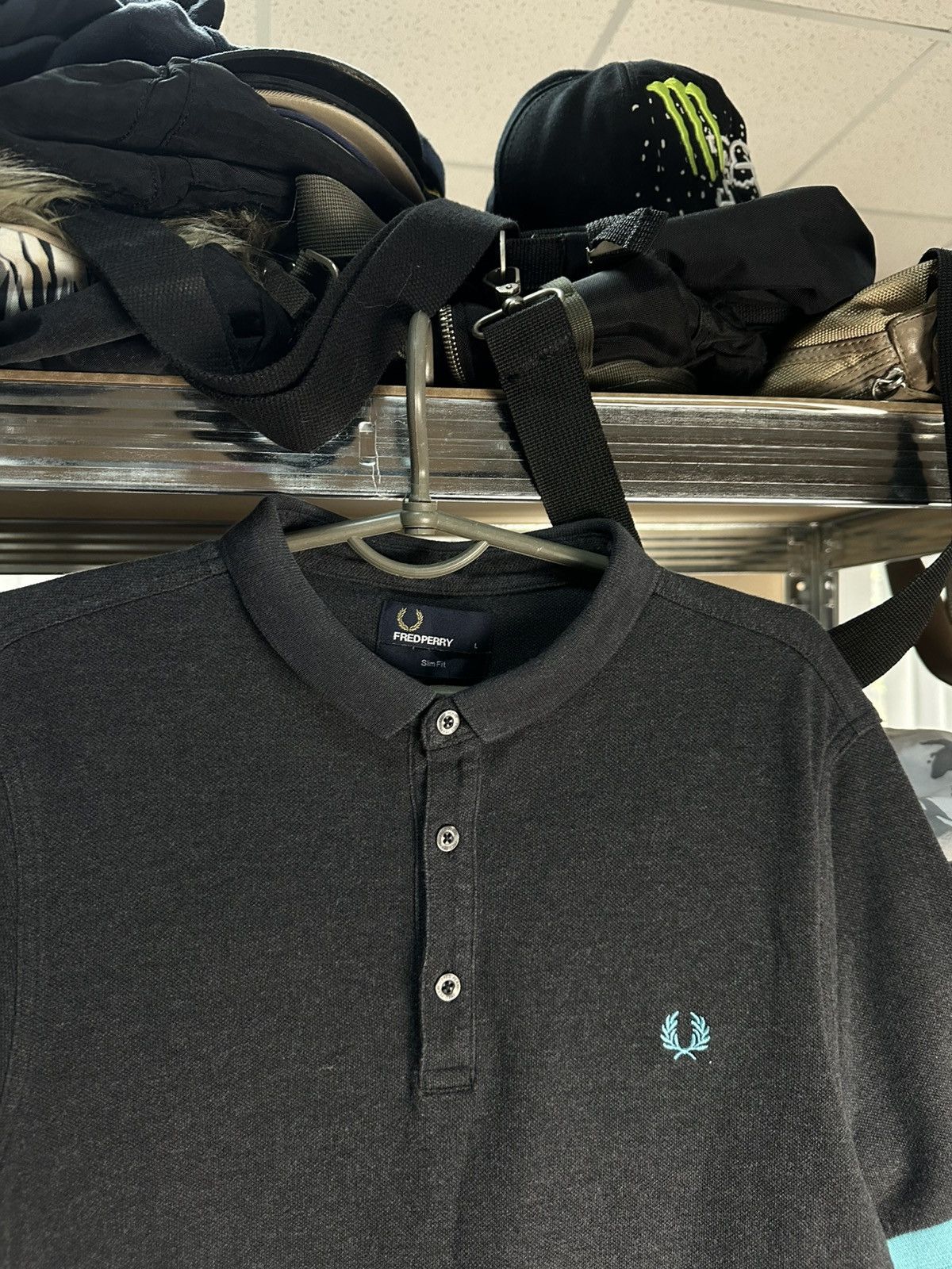 Fred Perry Vintage Fred Perry Gray Polo Shirt Size US L / EU 52-54 / 3 - 3 Thumbnail