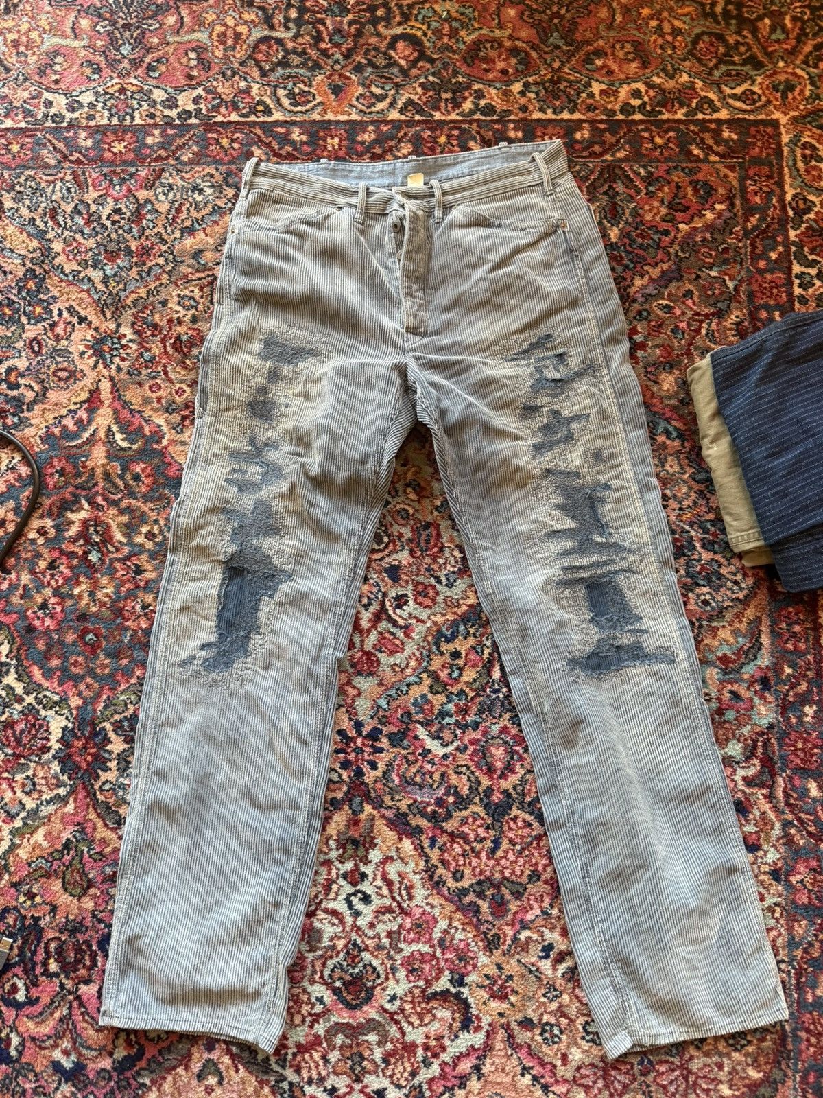 RRL Distressed Pants