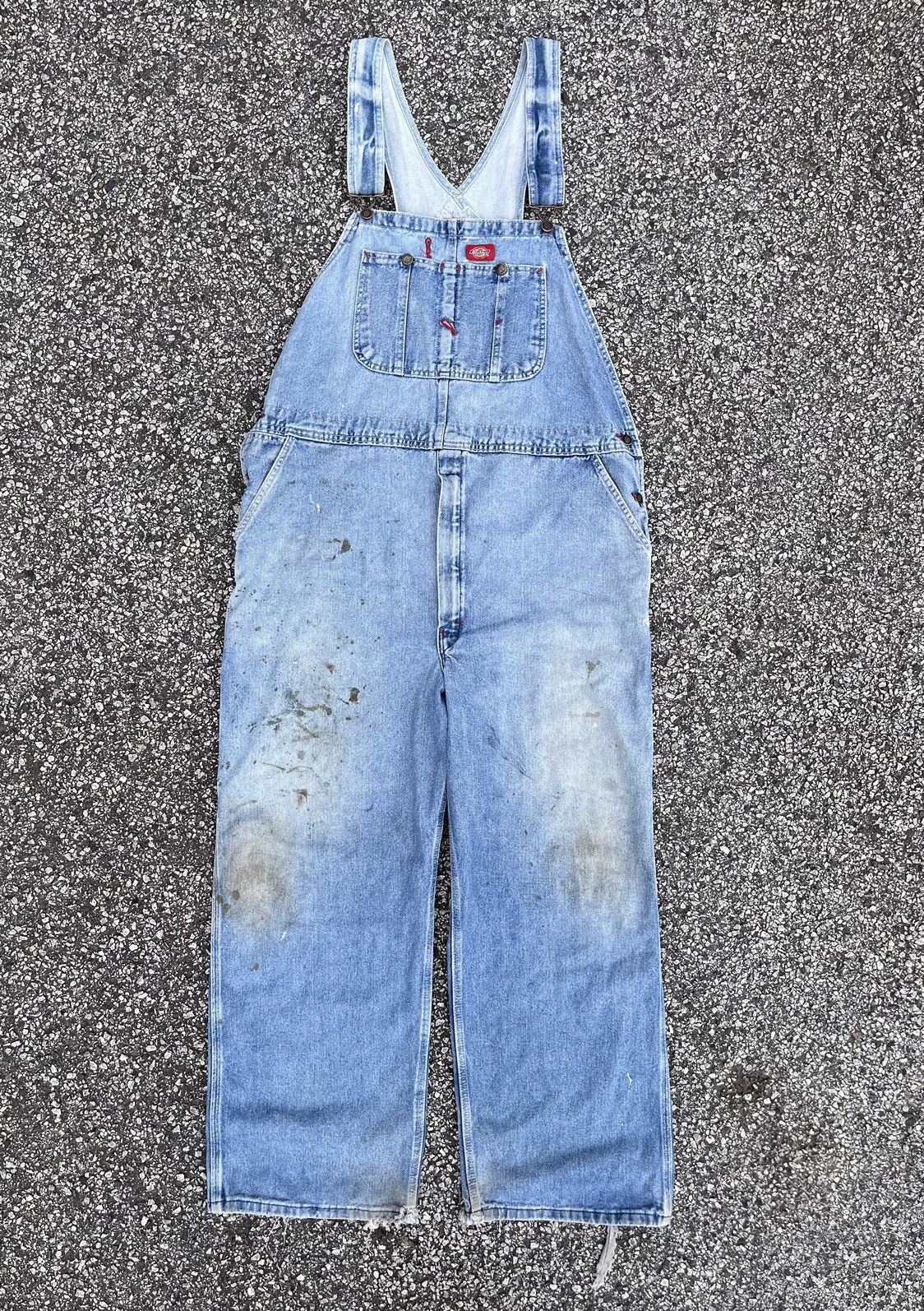 Dickies × Vintage Vintage Dickies Overalls Size US 42 / EU 58 - 1 Thumbnail