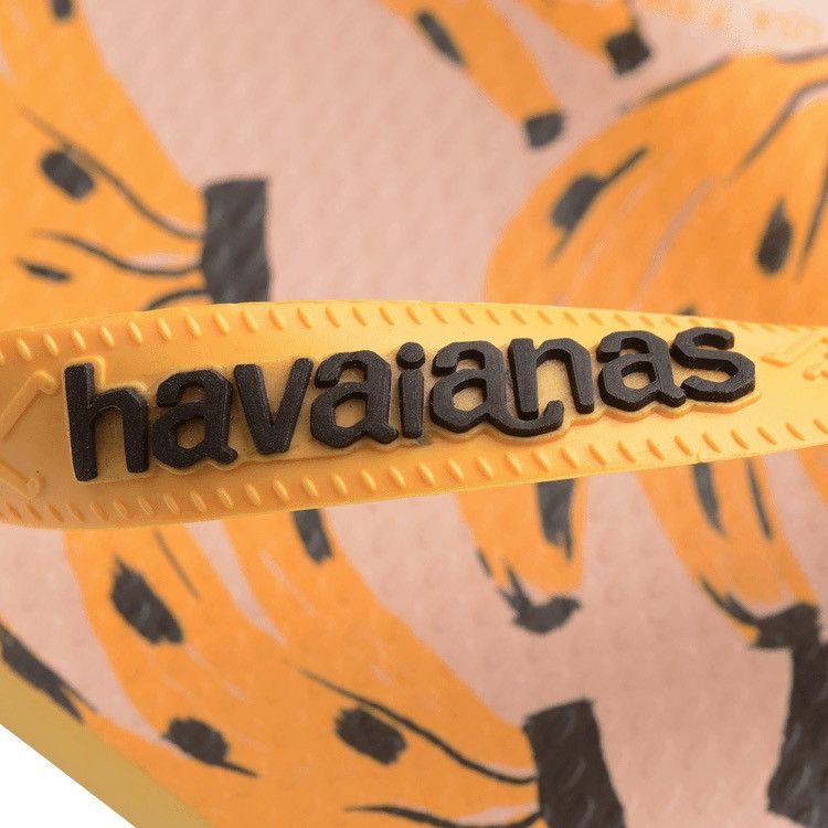 Farm Rio FARM Rio x Havaianas Cheetah Bananas Flip Flops, Size 9-10 Size US 9.5 / IT 39.5 - 3 Thumbnail