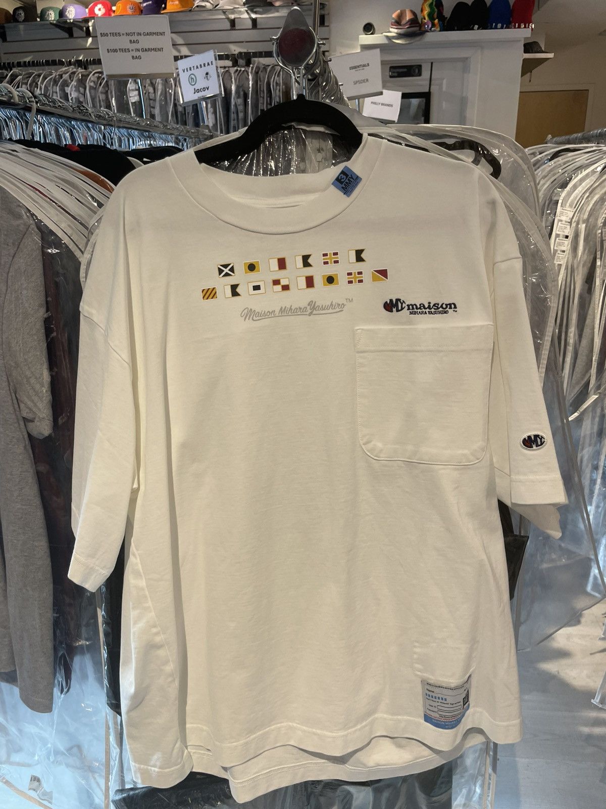 MMY Flags T -Shirt White Extra Large