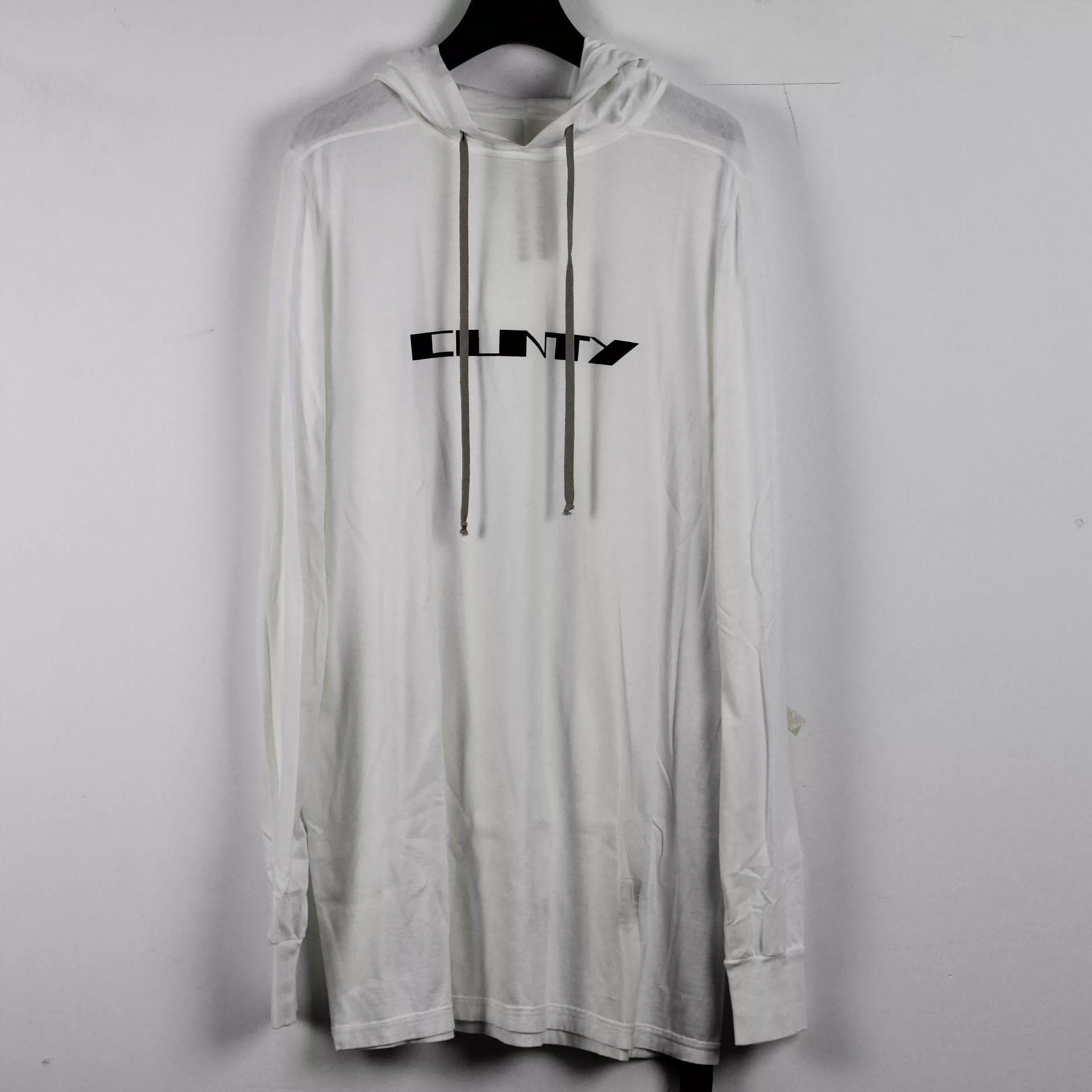 Rick Owens Rick owens Drawstring printed hoodie Size US L / EU 52-54 / 3 - 1 Thumbnail