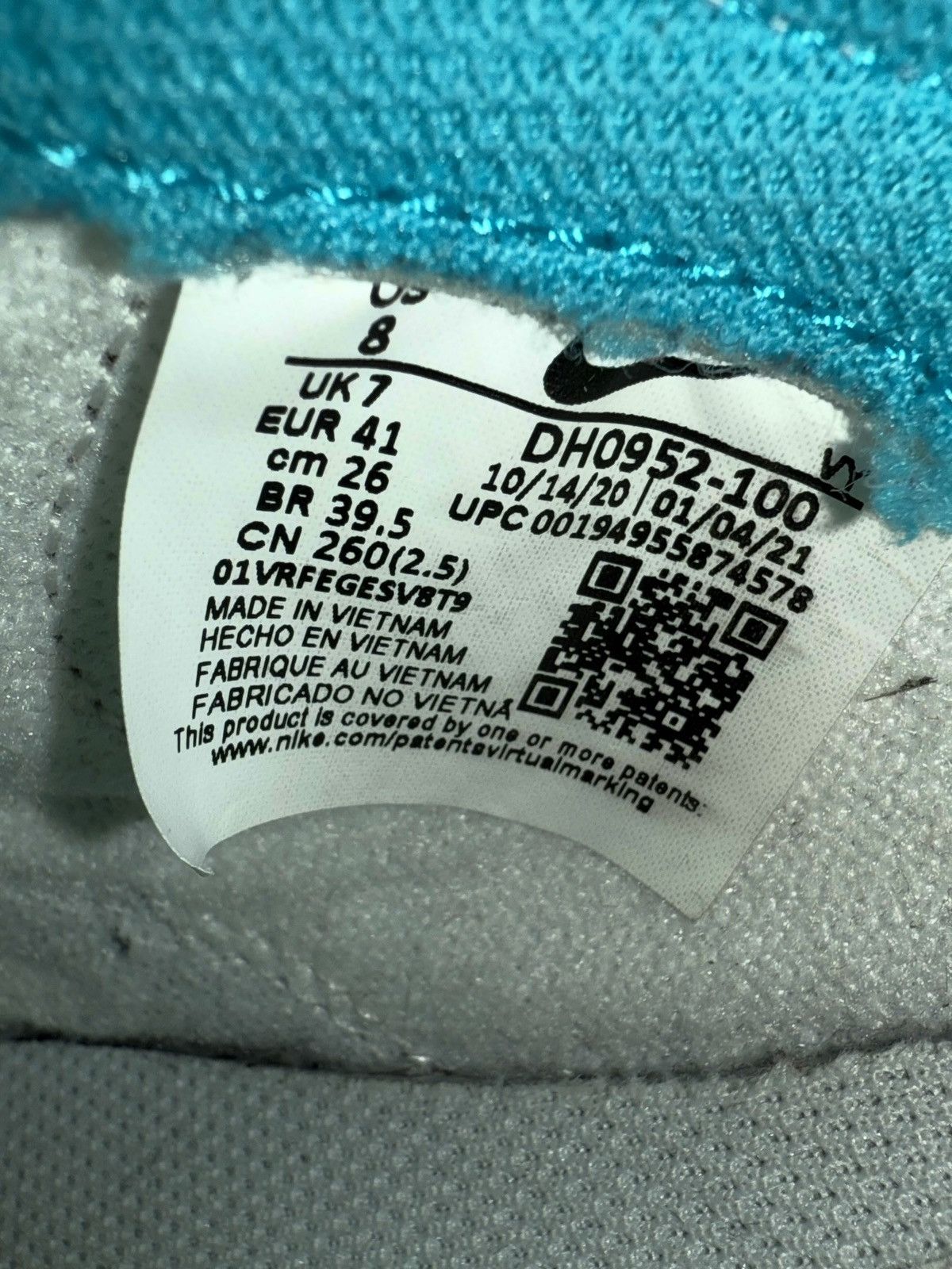 Nike Nike Dunk SE Low “Free .99” White, VNDS! All-OG! size 8 MINT Size US 8 / EU 41 - 14 Thumbnail
