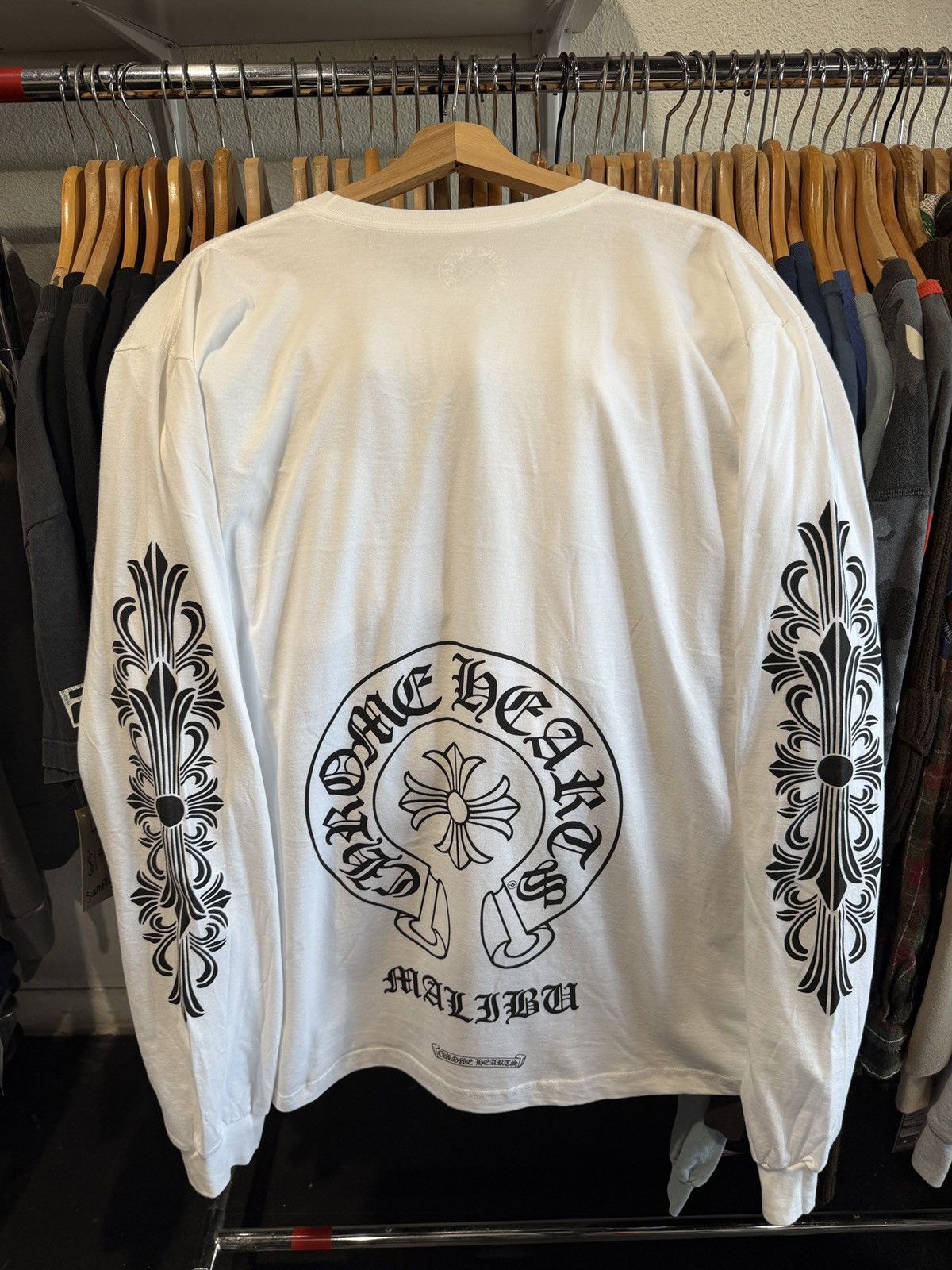 Chrome Hearts Chrome Hearts Malibu Exclusive L/S White Size US XXL / EU 58 / 5 - 4 Thumbnail