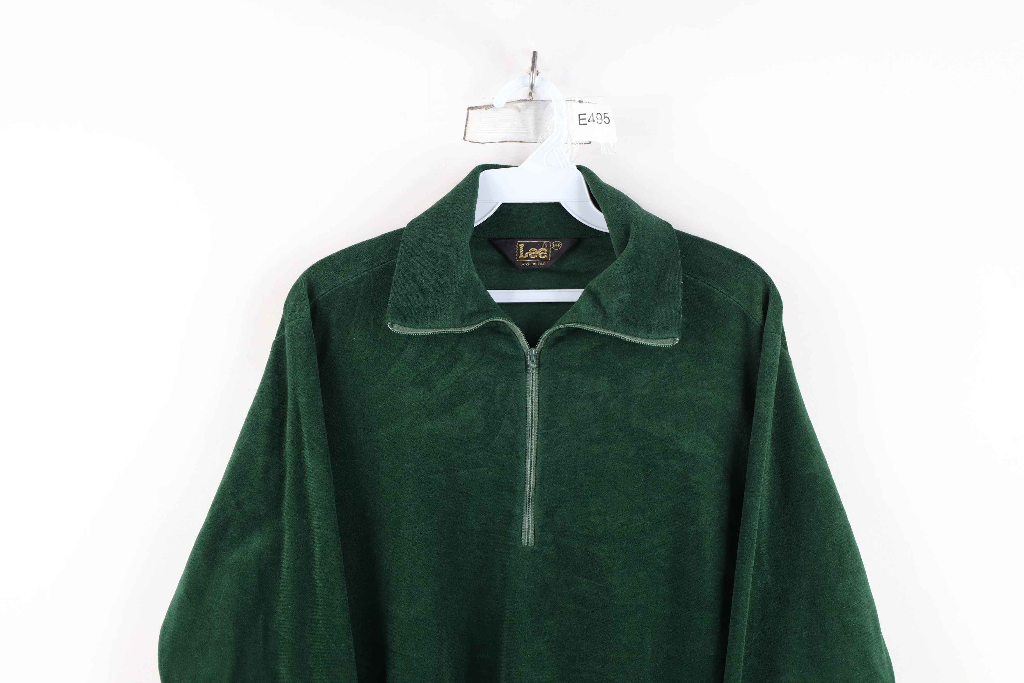 Vintage Vintage 60s 70s Streetwear Velour Pullover Sweater USA Size US M / EU 48-50 / 2 - 2 Thumbnail