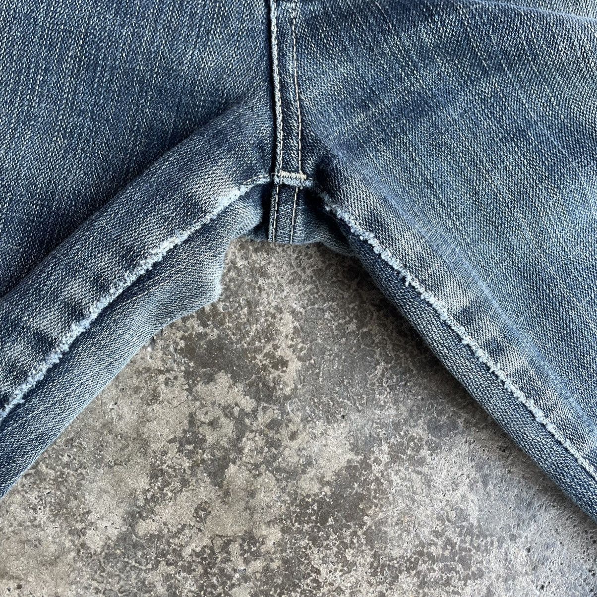 Edwin 🔥Vintage Edwin 4004 Stoned Washed Women Distress Denim Jeans Size 31" - 8 Thumbnail