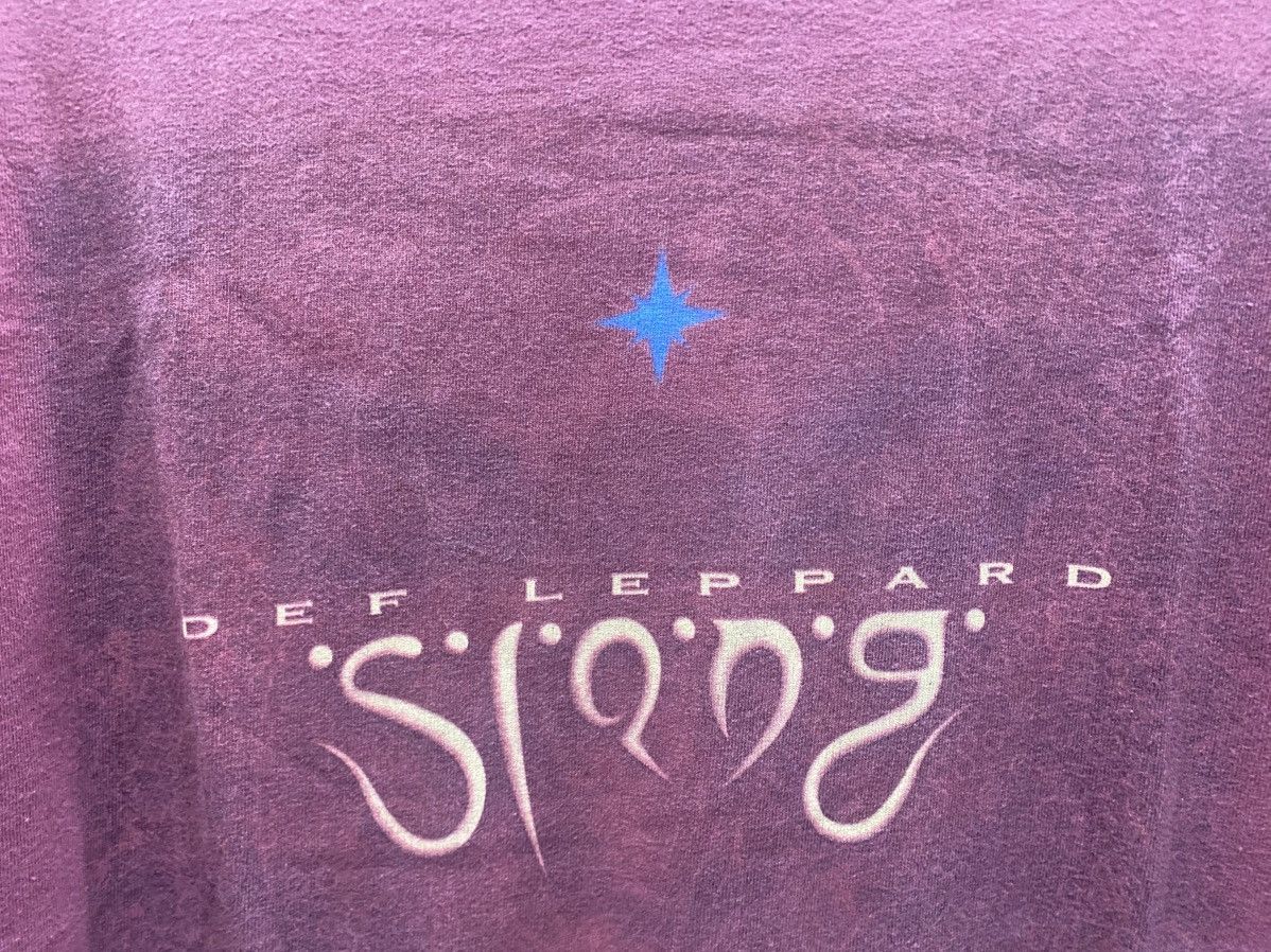 Def Leppard VINTAGE 90s DEF LEPPARD SLANG TOUR Size US L / EU 52-54 / 3 - 3 Thumbnail