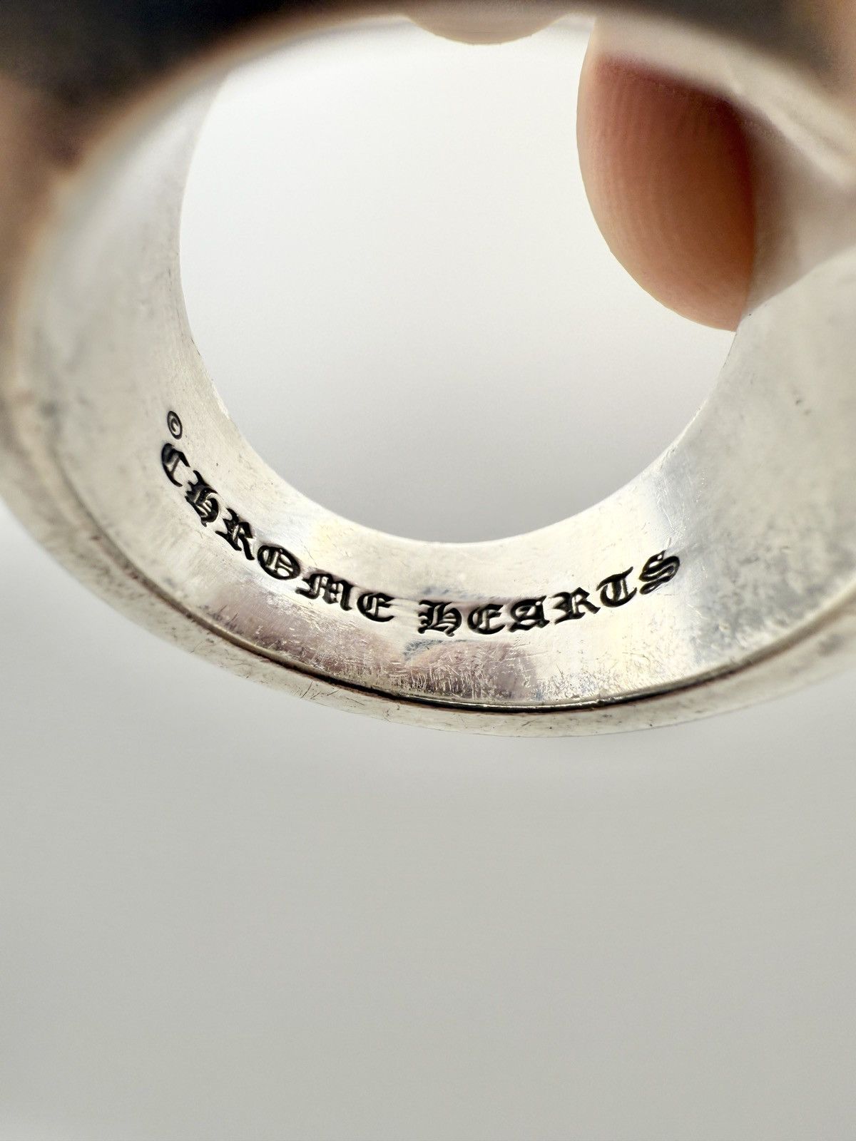 Chrome Hearts Chrome Hearts Diamond CH Plus Signet Ring Size ONE SIZE - 9 Thumbnail
