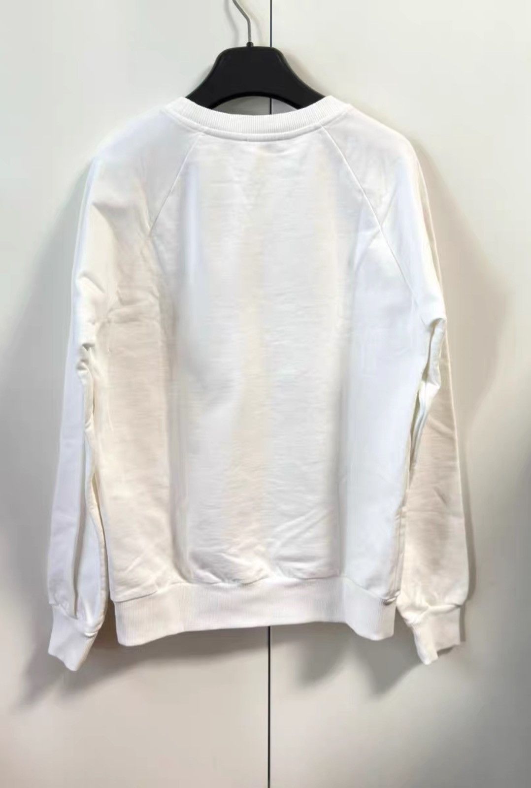 Balmain Balmain White Logo Sweatshirt Sz.M Size US M / EU 48-50 / 2 - 2 Thumbnail