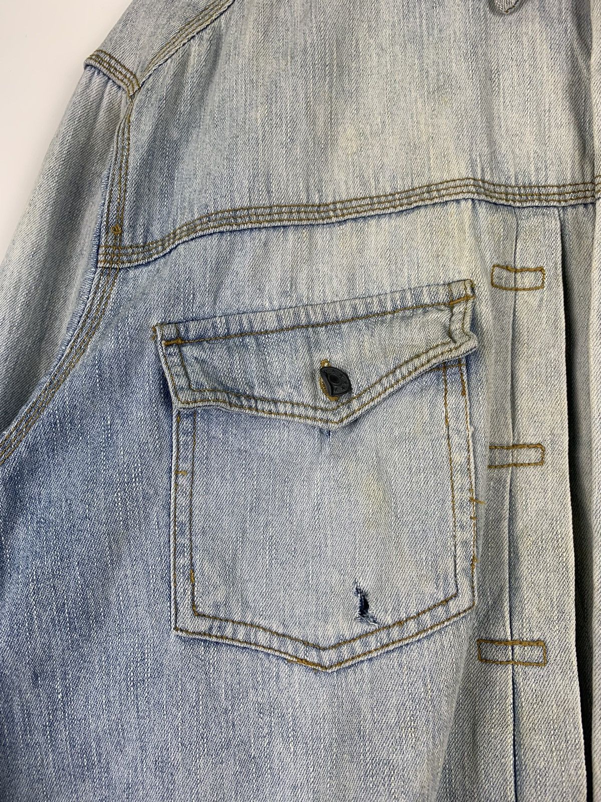 Japanese Brand × Vintage Vintage Japanese Denim Jacket Size US L / EU 52-54 / 3 - 8 Thumbnail