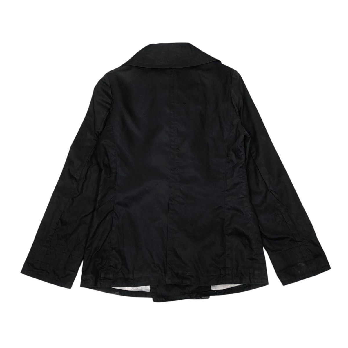 Japanese Brand 🔥CROPED BIKER JACKET DOUBLE BREAST TYU NA MADE IN JAPAN Size US S / EU 44-46 / 1 - 2 Thumbnail
