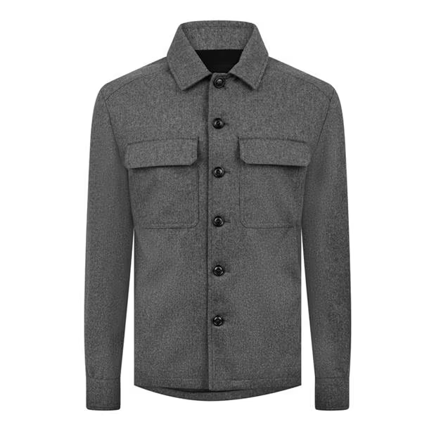 Moncler Cashmere Blend Shirt Jacket Size US L / EU 52-54 / 3 - 1 Thumbnail