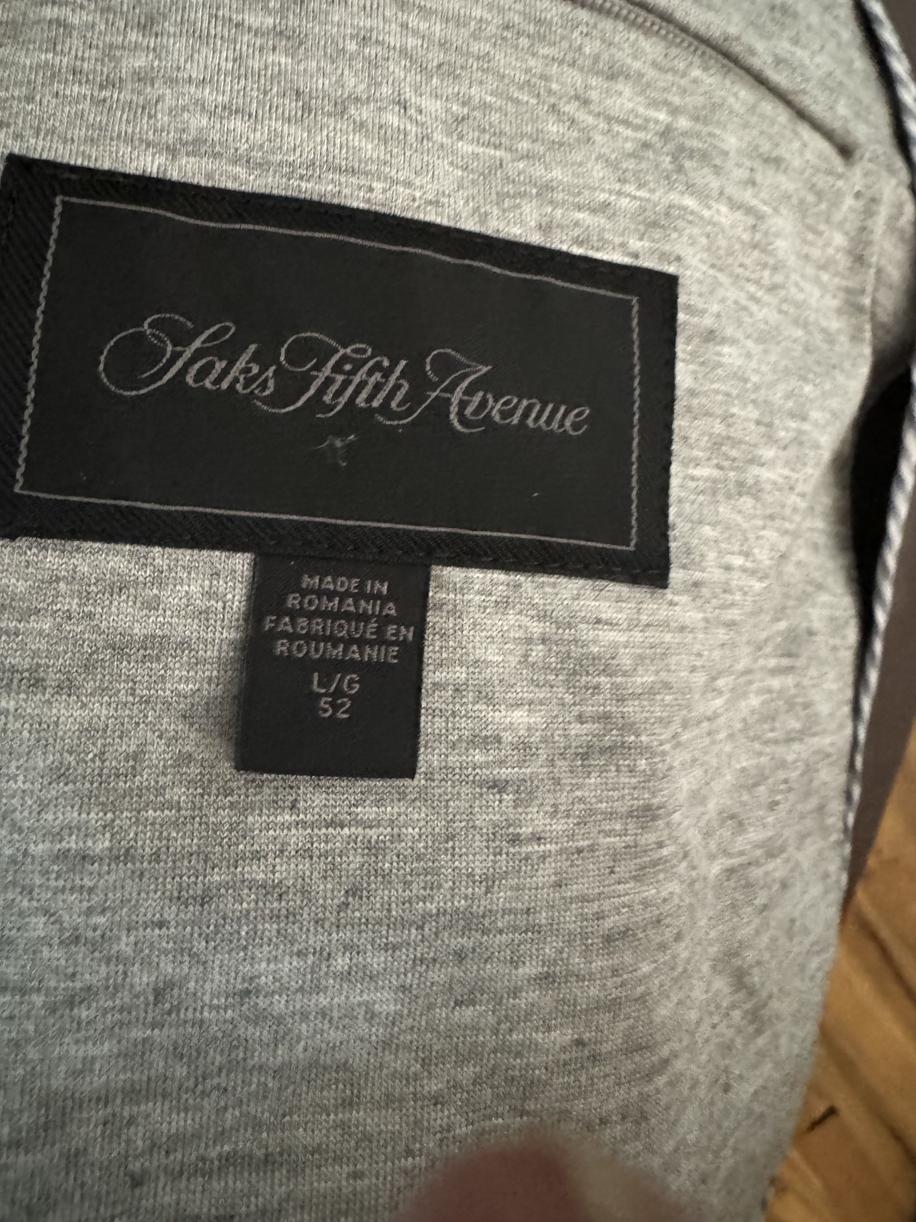 Saks Fifth Avenue Saks Fifth Avenue Light Jacket (Raincoat) Size US L / EU 52-54 / 3 - 5 Thumbnail