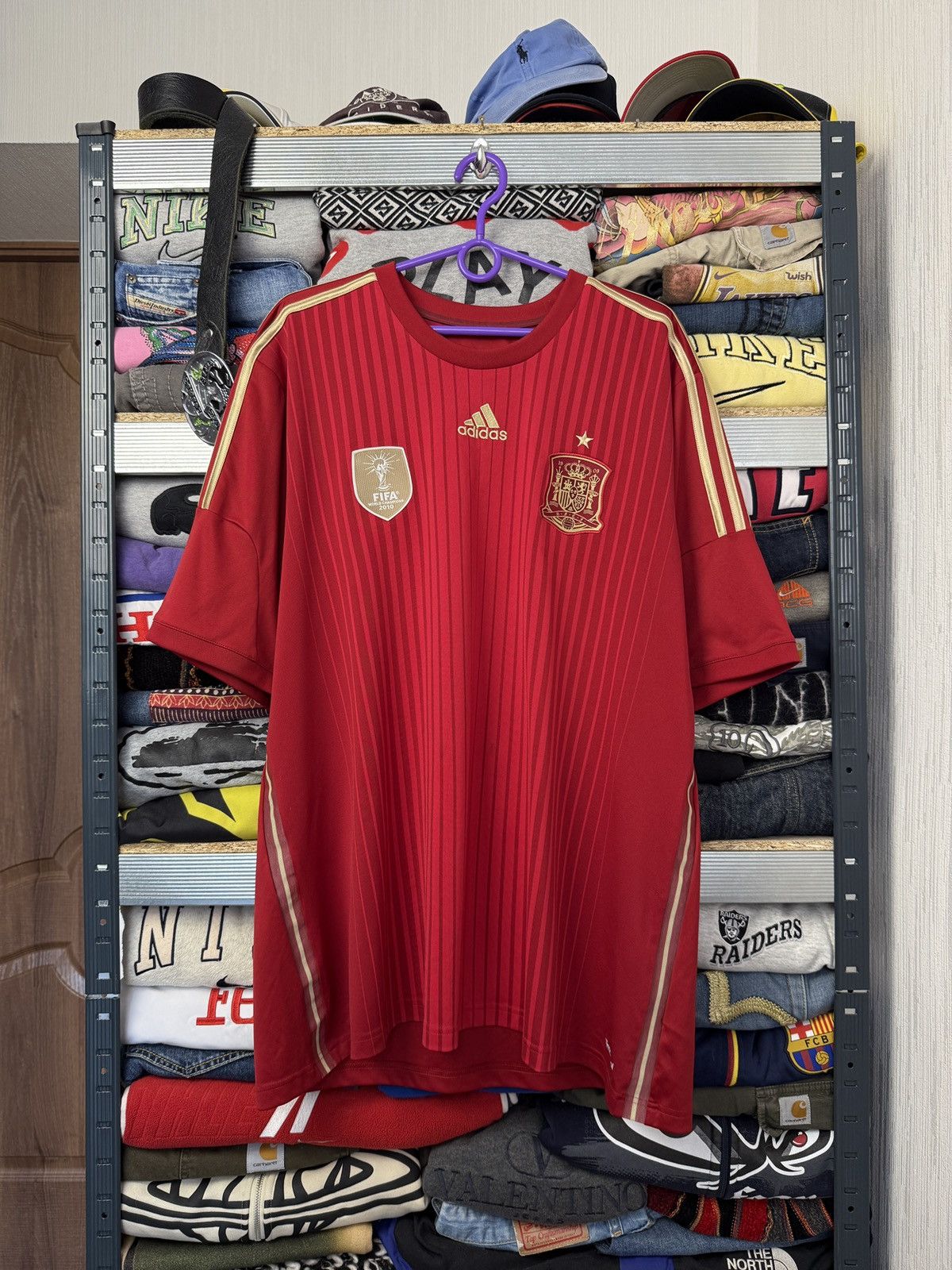 Adidas Adidas Spain 2014 world champions 2010 jersey Size US XXL / EU 58 / 5 - 1 Thumbnail