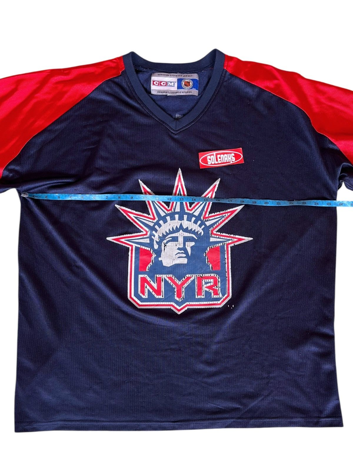 NHL Vintage New York Rangers Hockey USA rare Size US XXL / EU 58 / 5 - 6 Thumbnail