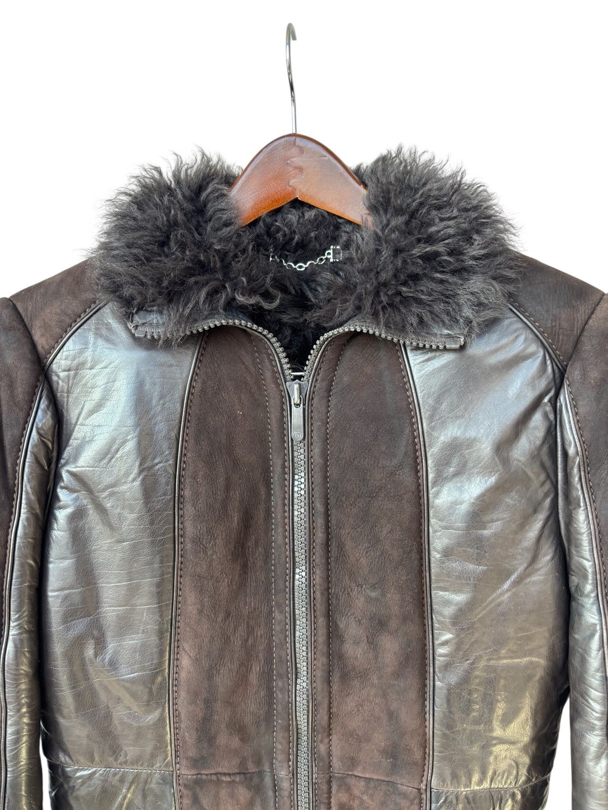 Gucci Gucci by Tom Ford Shearling Leather Jacket Size M / US 6-8 / IT 42-44 - 4 Thumbnail