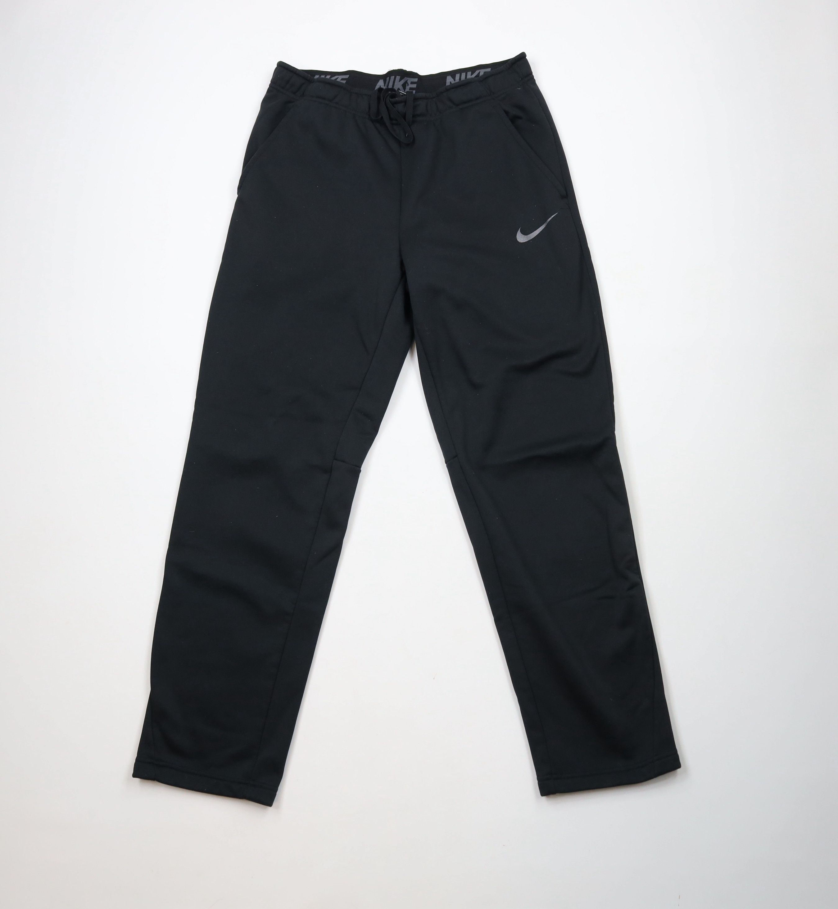 Nike × Vintage Vintage Y2K Nike Scott Big Swoosh Fleece Lined Sweatpants Size US 36 / EU 52 - 1 Thumbnail